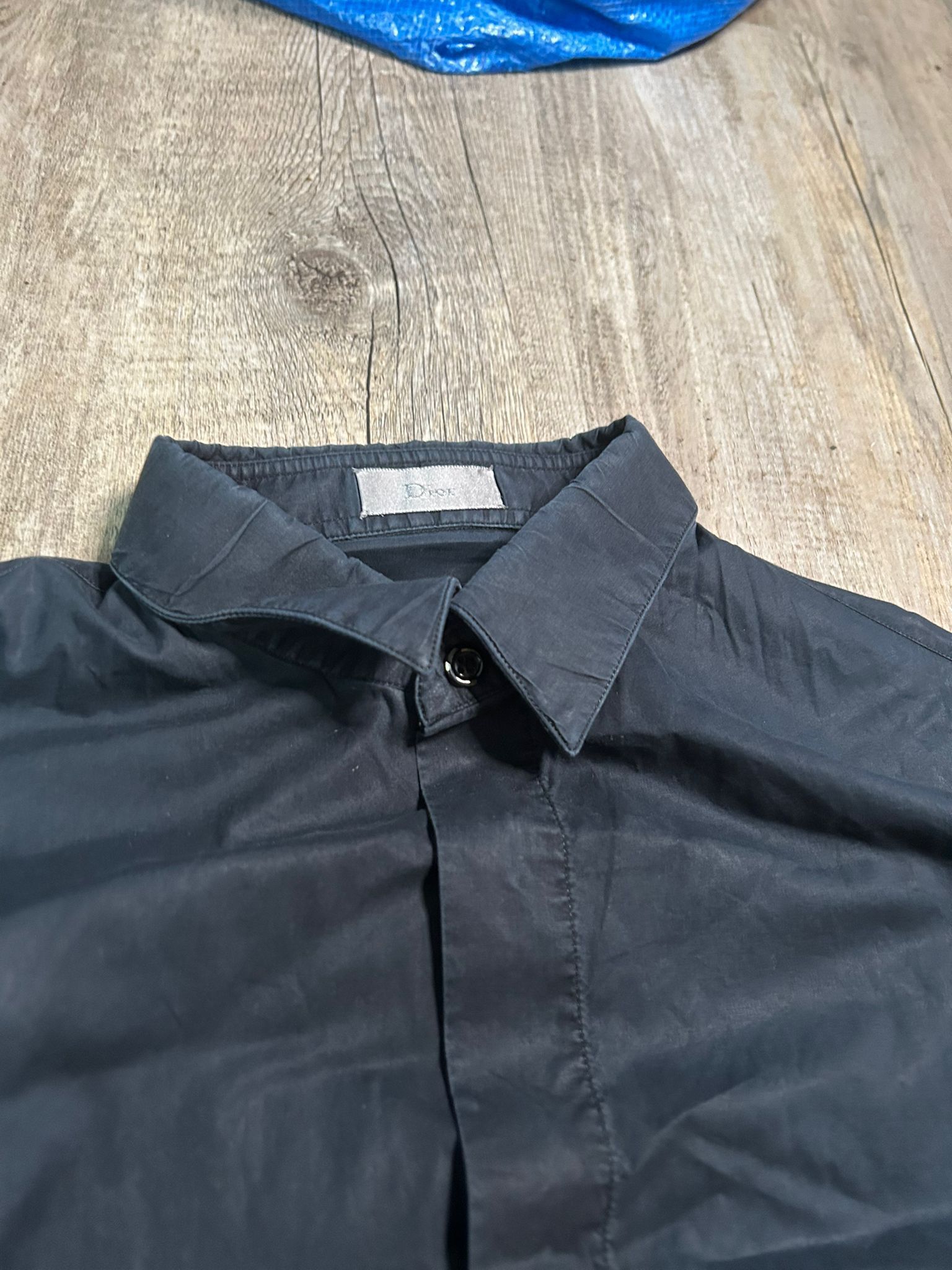 Dior SS08 KVH Dior Homme Button-Up Shirt – Black Size US M / EU 48-50 / 2 - 3 Thumbnail