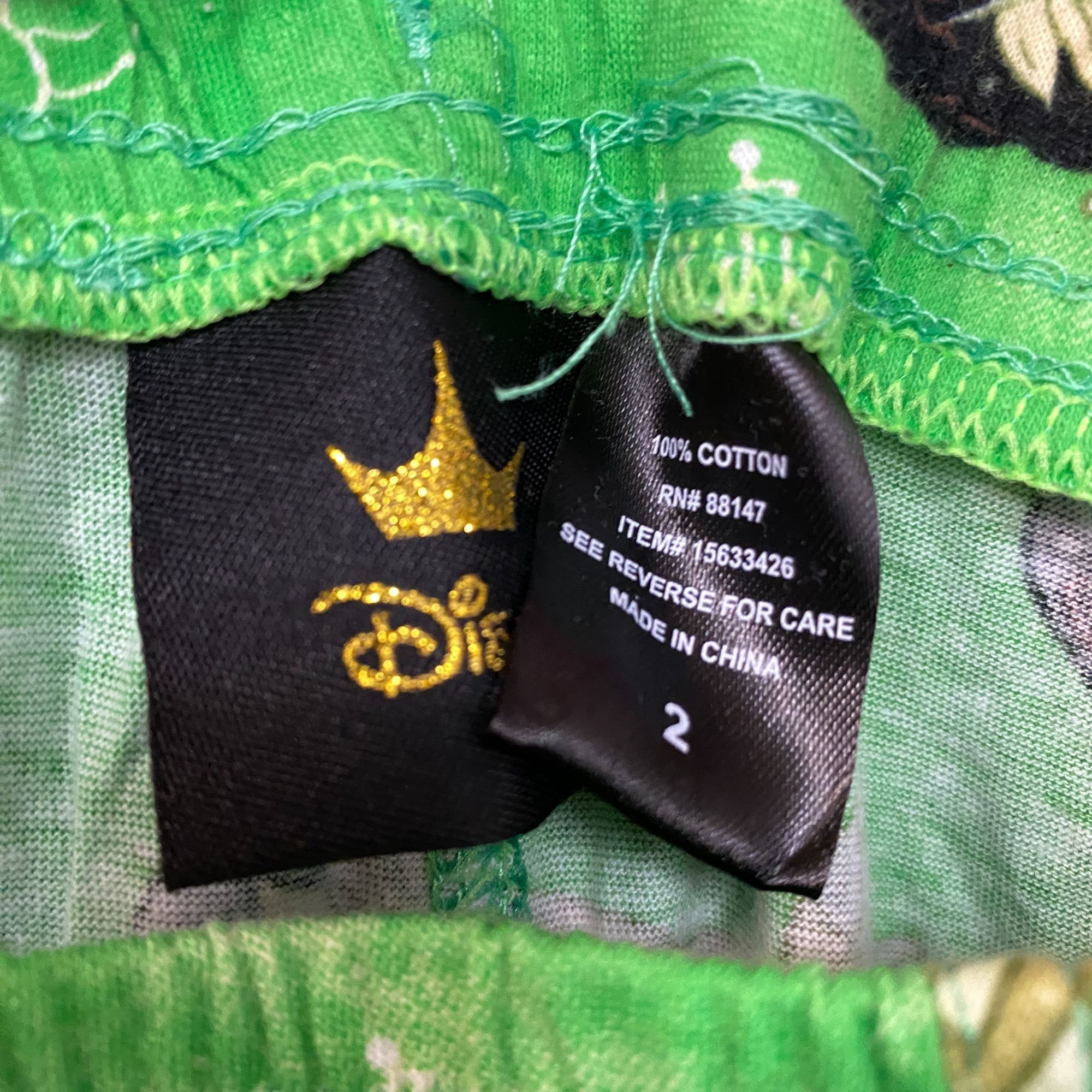 Disney Disney The Princess and the Frog Tiana Pajama Lounge Pants S Size 26" / US 2 / IT 38 - 4 Thumbnail