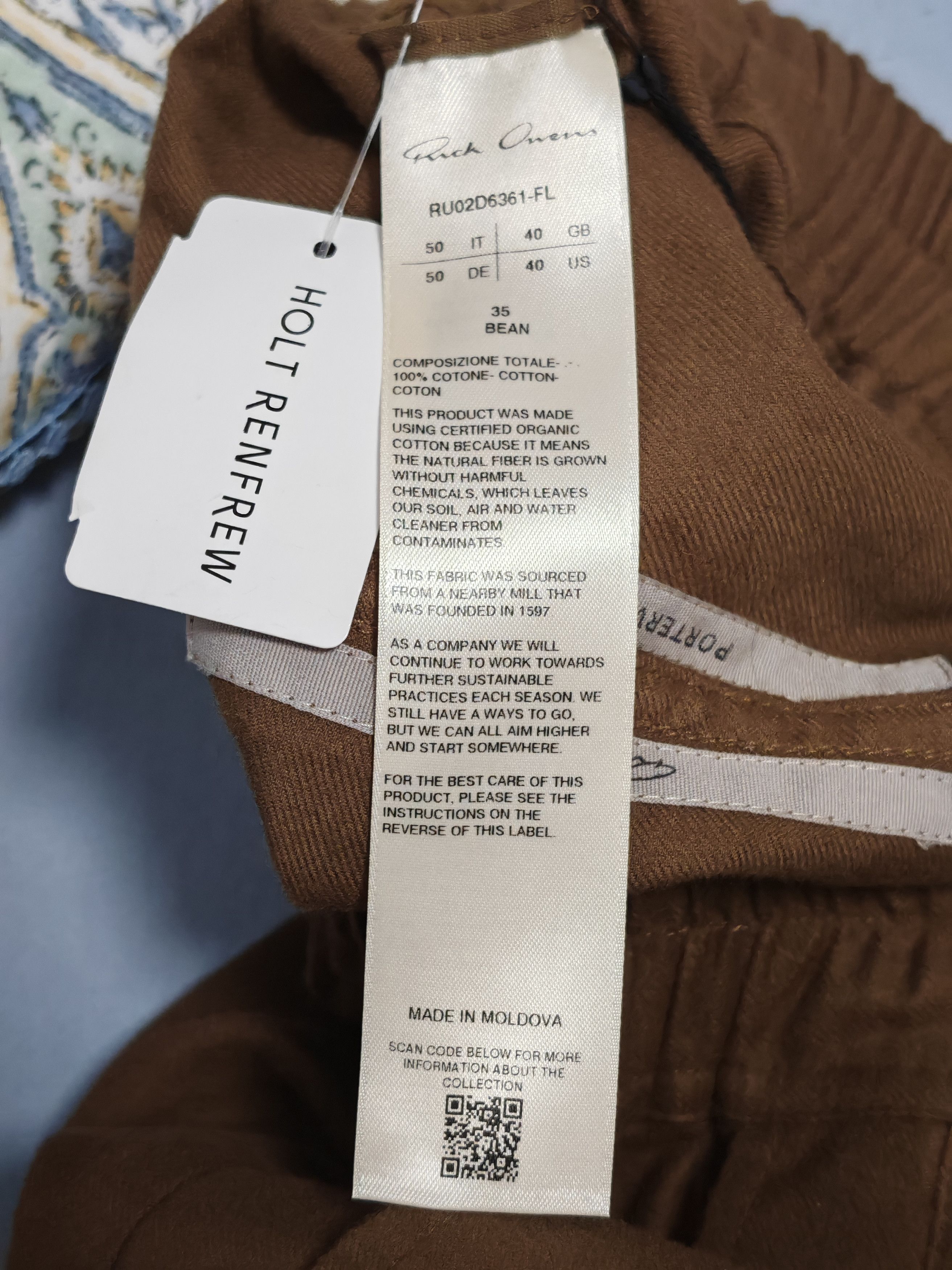 Rick Owens Bela Pants Size US 34 / EU 50 - 11 Thumbnail