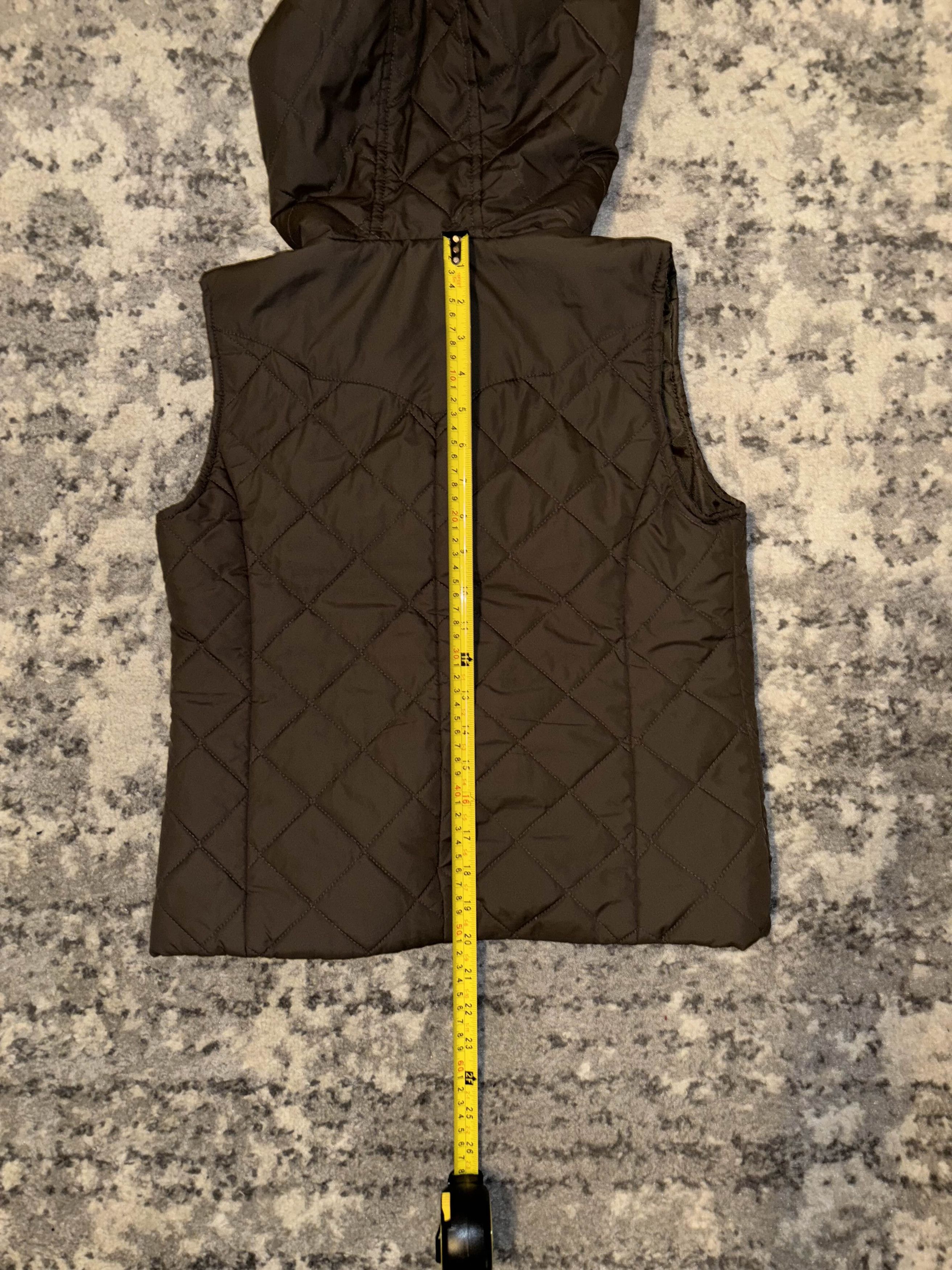 Vintage Y2K Bernardo Brown Puffer Vest Size S / US 4 / IT 40 - 3 Thumbnail