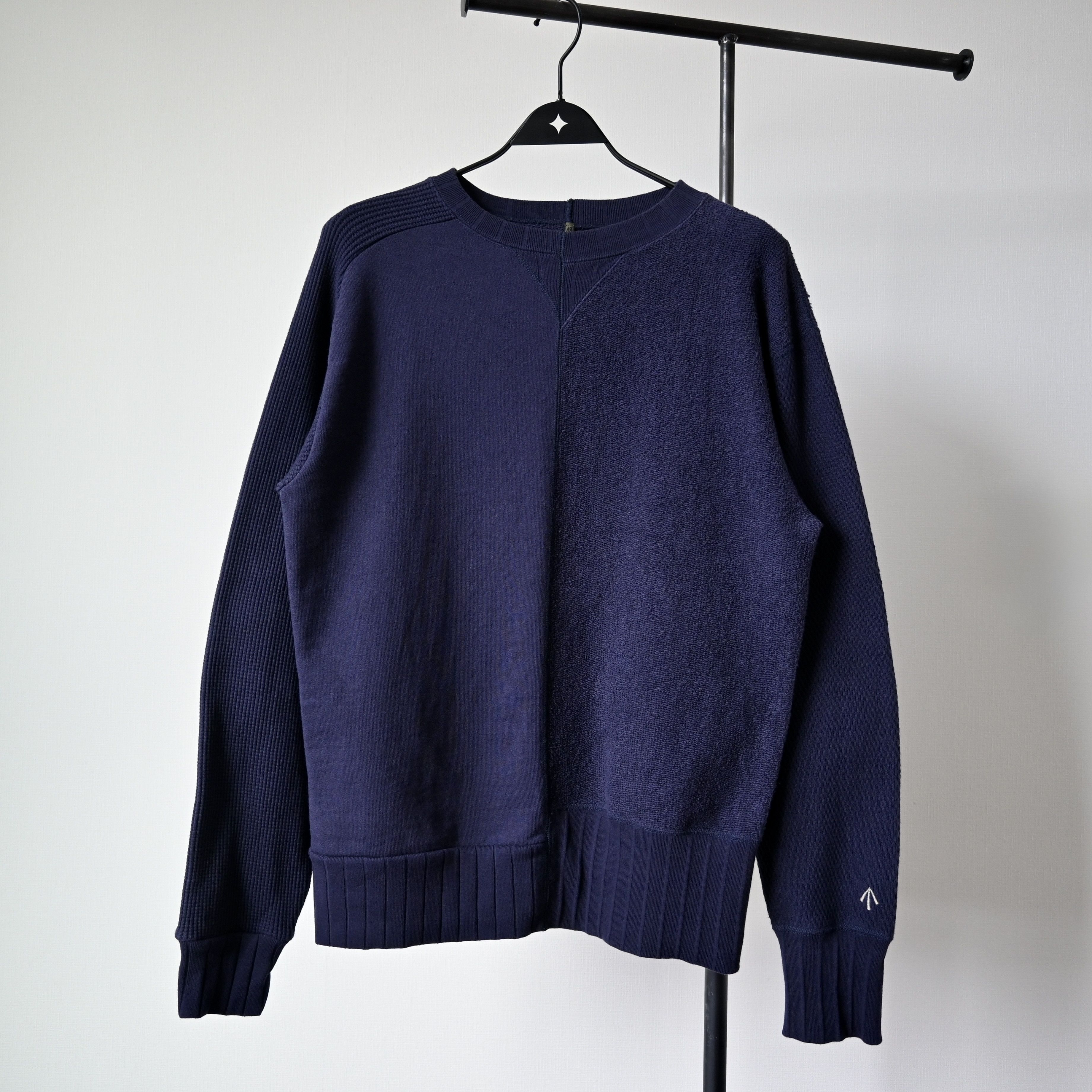 Nigel Cabourn Nigel Cabourn Army Crew Jersey Mix Sweatshirt