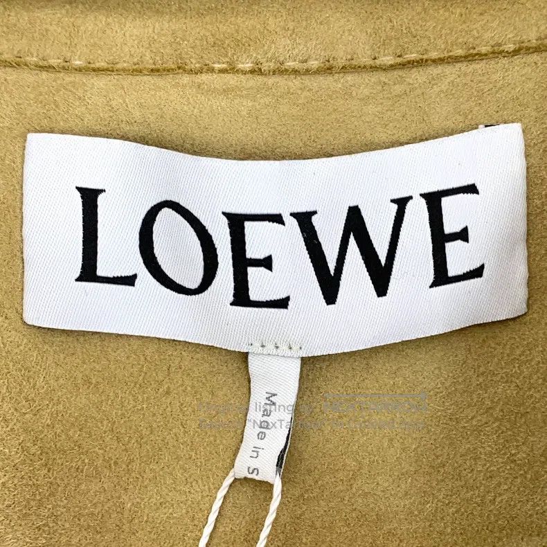 Loewe Loewe Brown Leather Collar Single Breasted Long Sleeve Jac Size XXS / US 00 / IT 34 - 5 Thumbnail