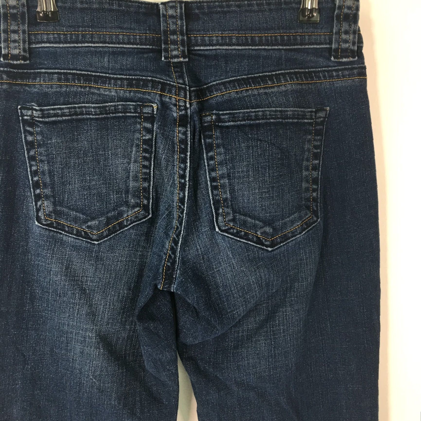 Ann Taylor Ann Taylor Cropped Denim Jeans Size 2P Women's Blue Casual Curvy Fit Size 26" / US 2 / IT 38 - 6 Thumbnail
