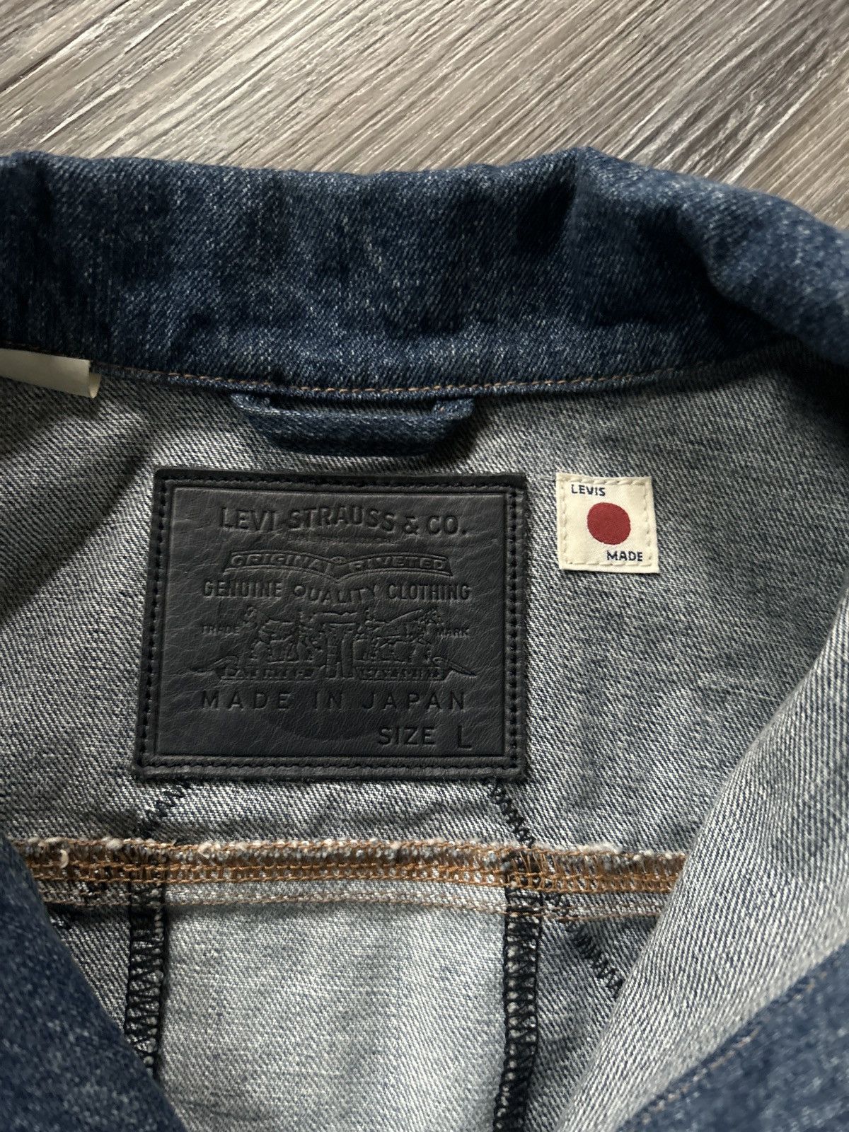 Levi's Levis Made in Japan Type iii Trucker Jacket Size US L / EU 52-54 / 3 - 6 Thumbnail