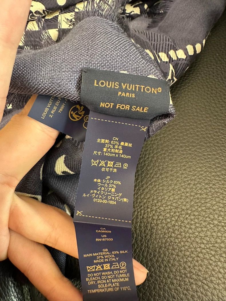 Louis Vuitton Louis Vuitton scarf Size ONE SIZE - 4 Thumbnail