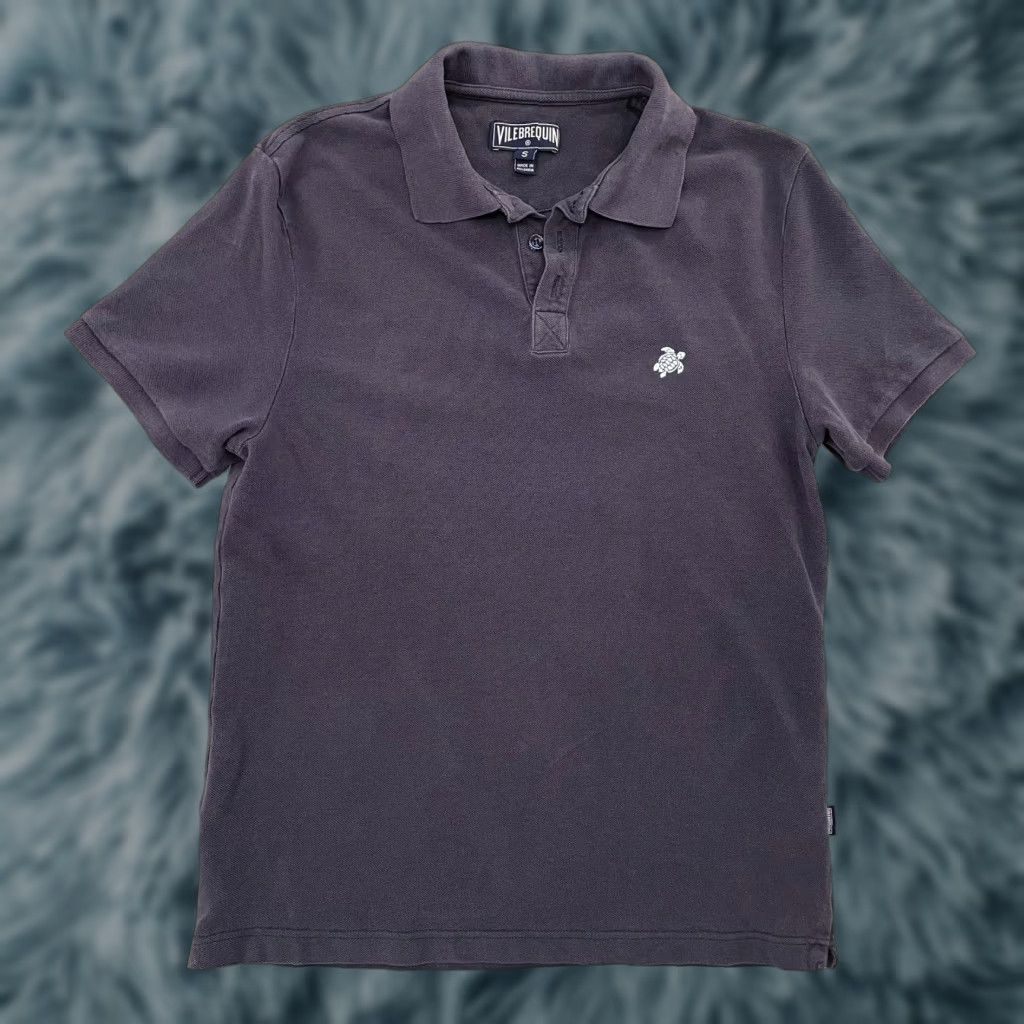 Vilebrequin Vilebrequin Polo Shirt Adult Small Blue Short Sleeve Turtle Embroidered Logo Casual Mens Size US S / EU 44-46 / 1 - 1 Thumbnail