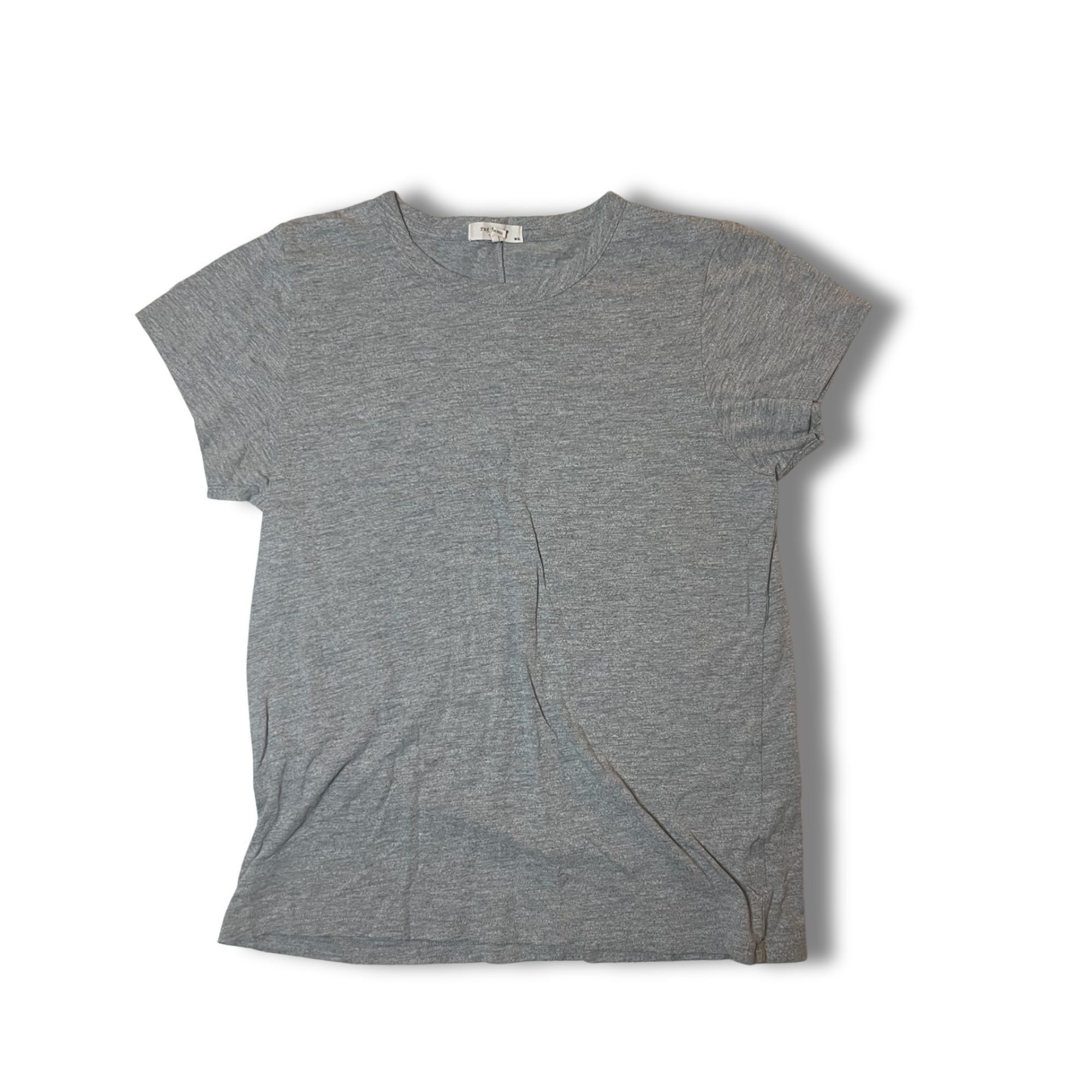 Rag & Bone Rag & Bone Gray Crewneck T-Shirt Medium Soft Cotton Blend Ca Size M / US 6-8 / IT 42-44 - 2 Thumbnail