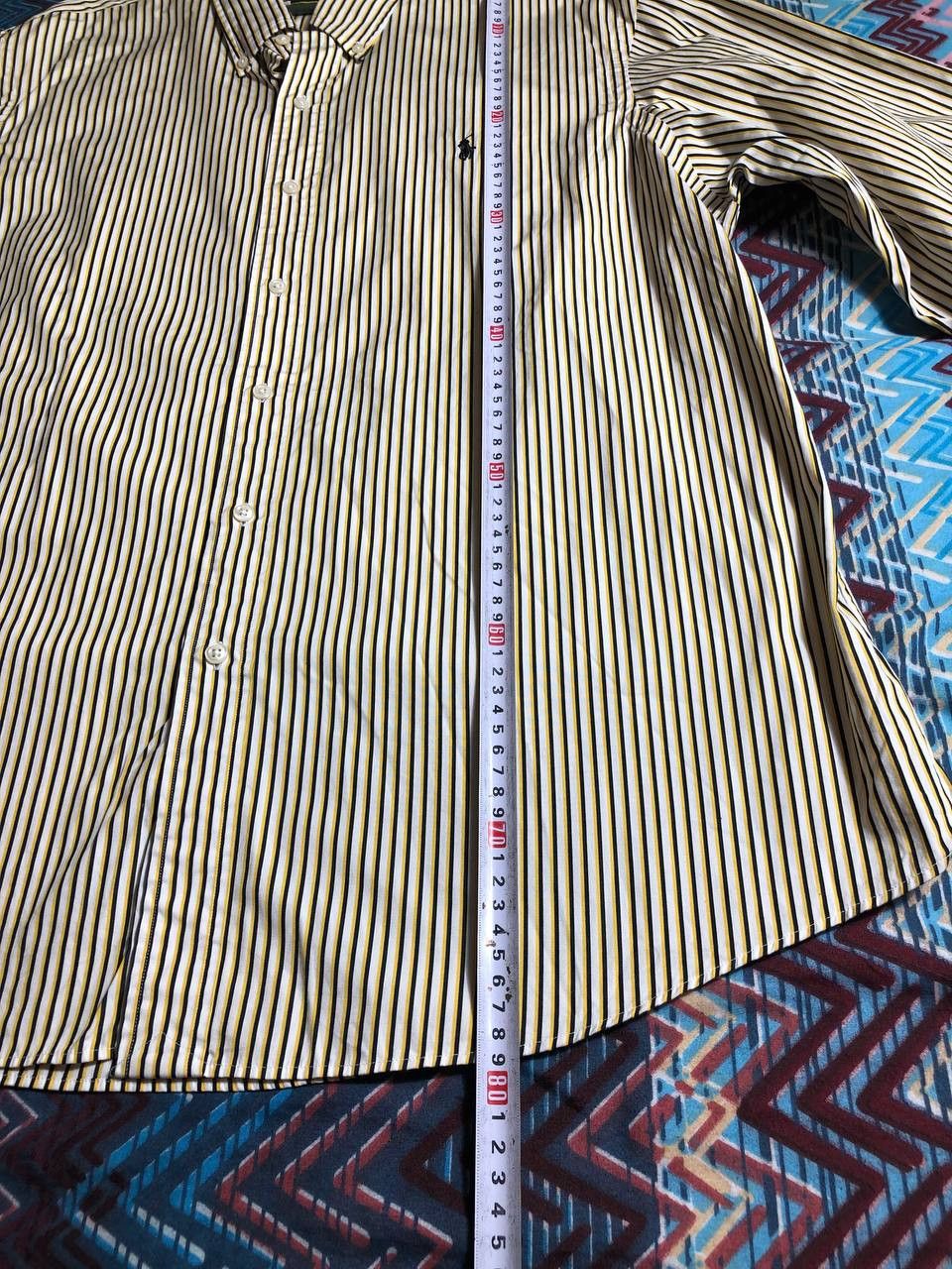 Polo Ralph Lauren × Vintage Vintage Polo Ralph Lauren Benford Silk Blend CPO Shirt Size US XXL / EU 58 / 5 - 4 Thumbnail