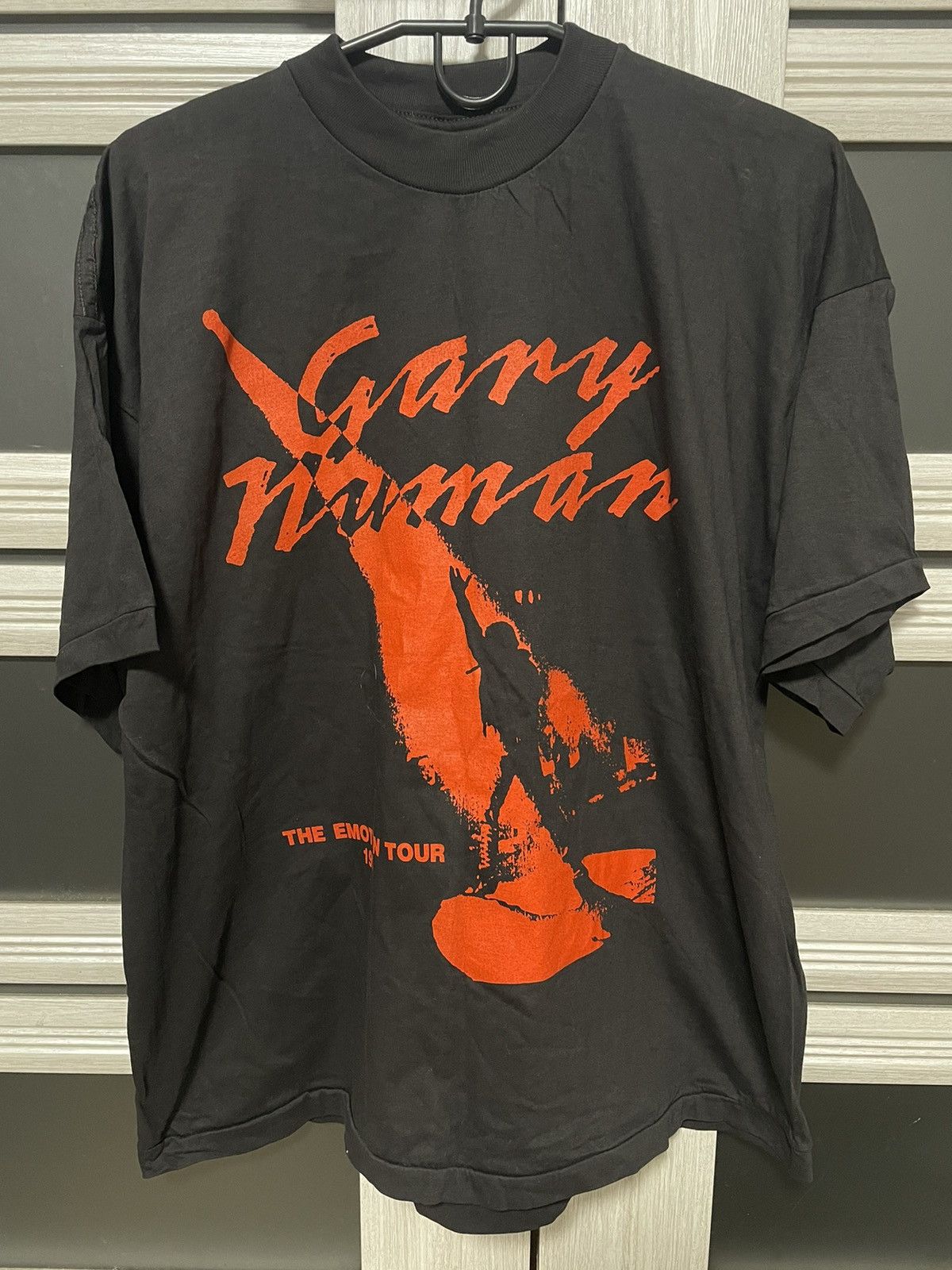 Band Tees × Vintage Vintage Gary Numan The Emotion Tour 1991 T Shirt British Tee Size US XL / EU 56 / 4 - 1 Thumbnail
