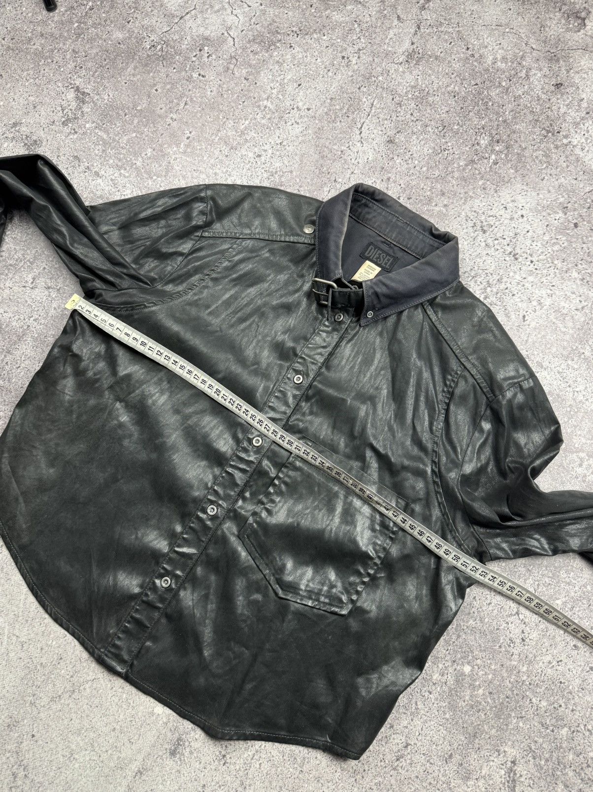 Diesel Diesel Junya Watanabe Style Buckle Collar Cropped Leather Size US M / EU 48-50 / 2 - 11 Thumbnail