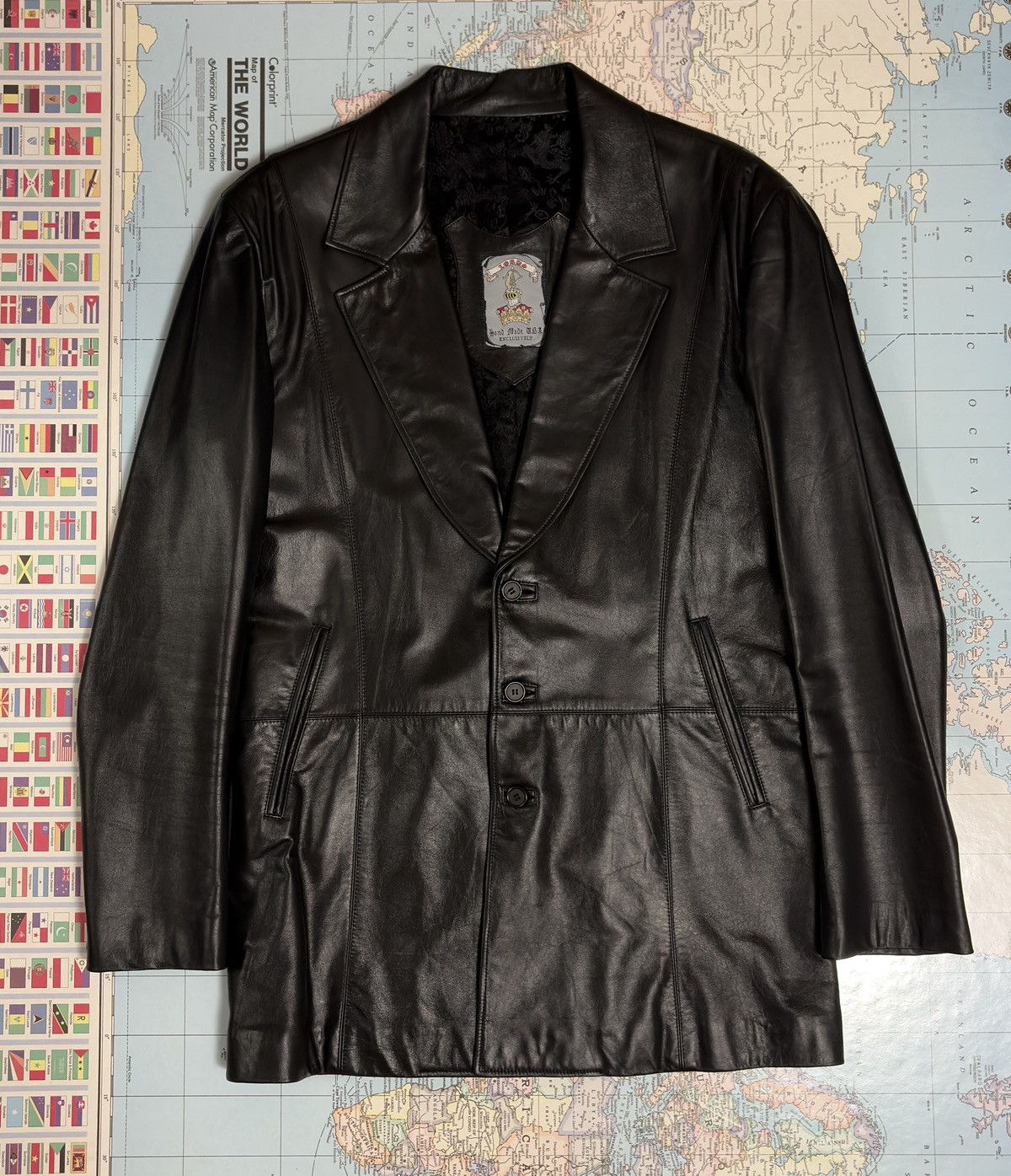 Other Lords of LA Leather Jacket Size US L / EU 52-54 / 3 - 1 Thumbnail