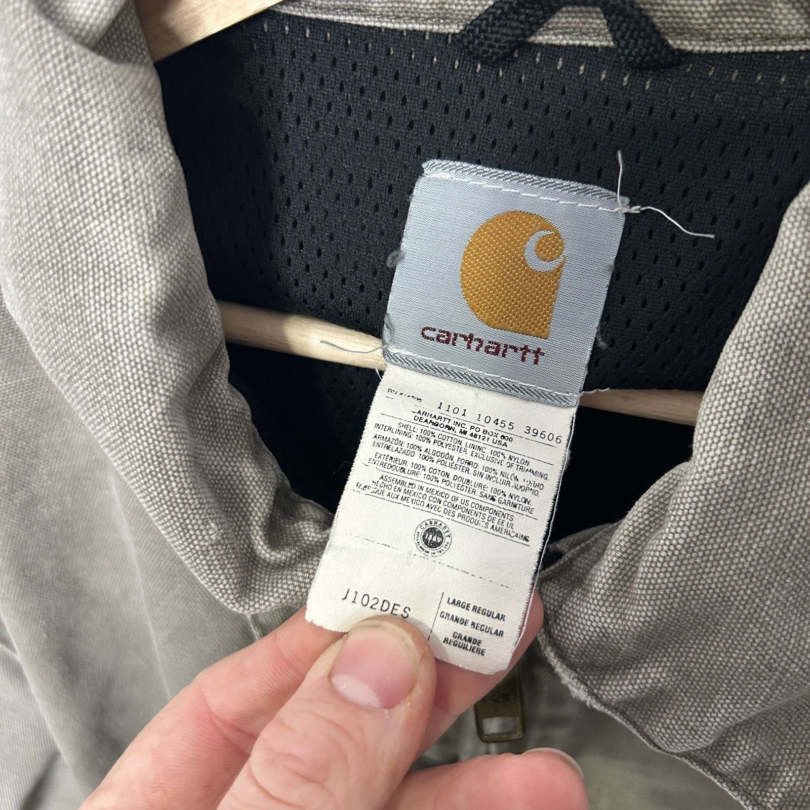 Carhartt Vintage Carhartt Mesh-Lined Santa Fe Jacket “Desert Brown” Size US L / EU 52-54 / 3 - 13 Thumbnail