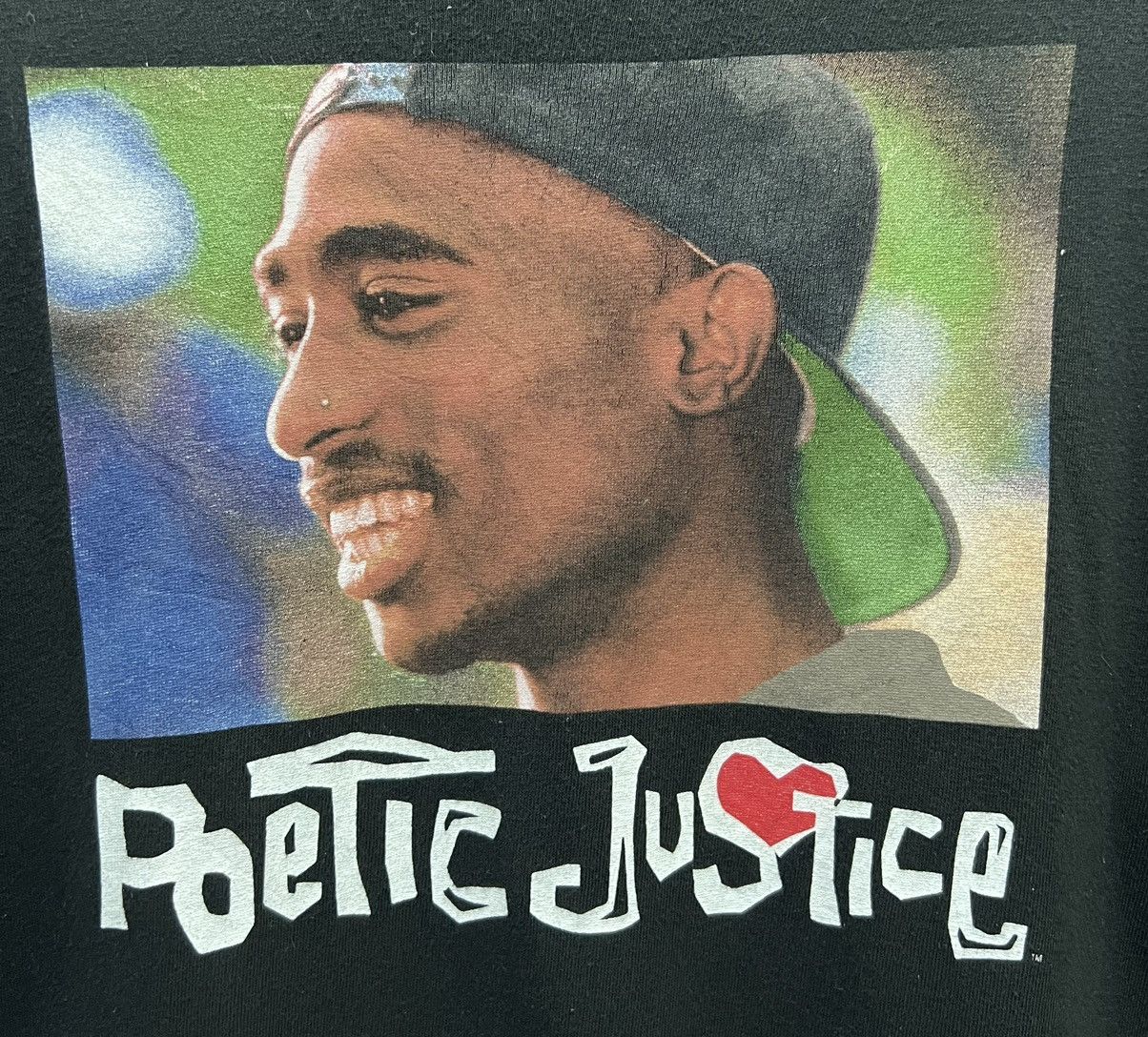 Rap Tees Ripple Junction Tupac 2Pac Tee Poetic Justice Size US XL / EU 56 / 4 - 4 Thumbnail