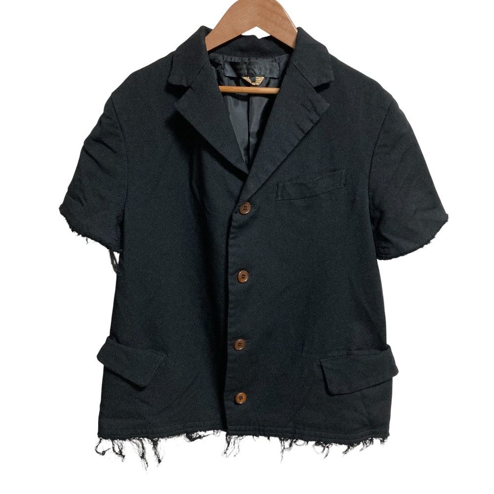 Other Comme des Garçons COMME des GARCONS Polyester Shrunken Short Jacket Textile Outerwear RK-J019 DUTY FREE for USA Size ONE SIZE - 1 Thumbnail
