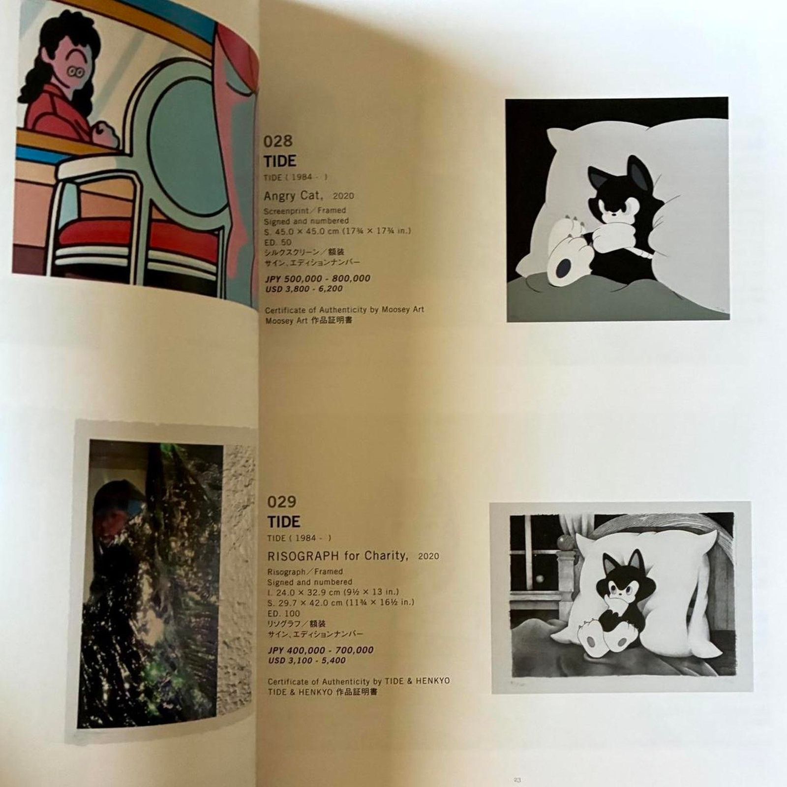 Andy Warhol × Japanese Brand × Kaws KAWS Andy WARHOL MR DOODLE & more SBI ART AUCTION ART Book Size ONE SIZE - 2 Thumbnail