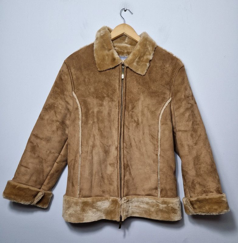 Miss Sixty × Vintage Vintage faux sheepskin coat fur y2k Size M / US 6-8 / IT 42-44 - 1 Thumbnail