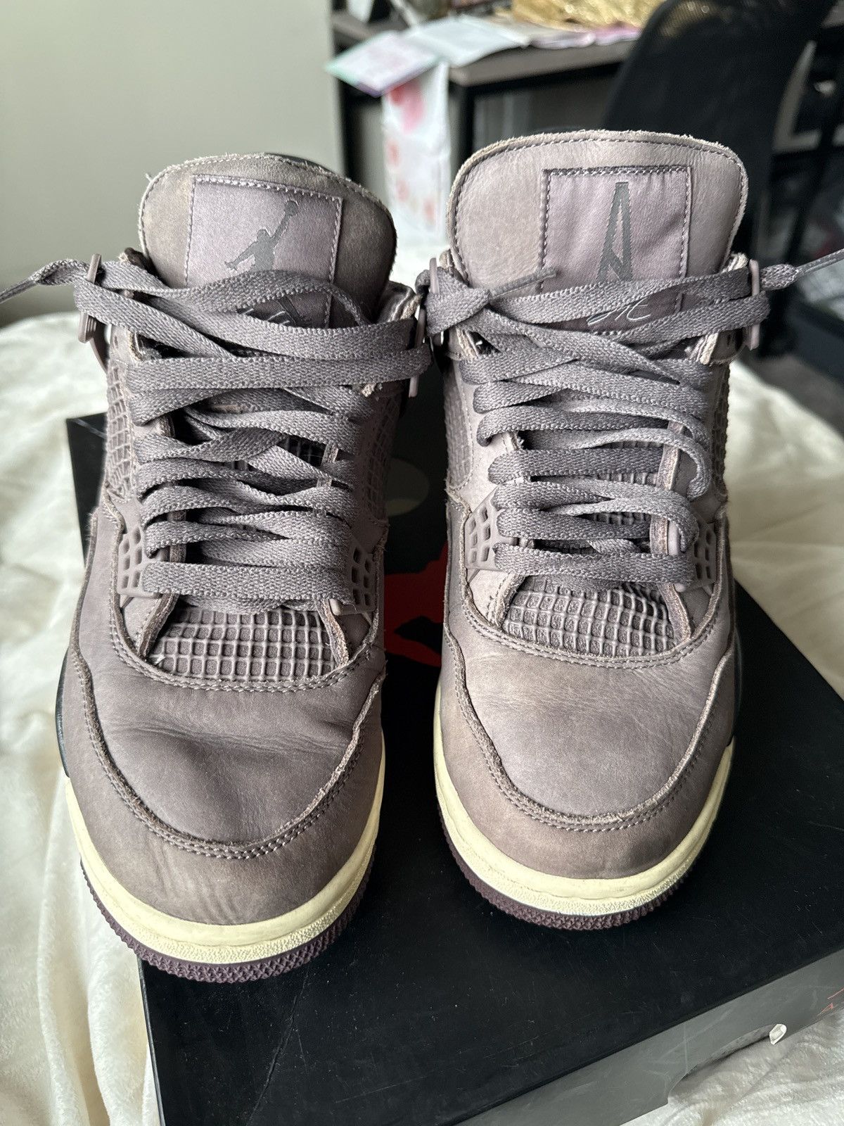 Nike Jordan 4 Retro SP A Ma Maniere x Violet Ore Size US 7.5 / EU 40-41 - 5 Thumbnail