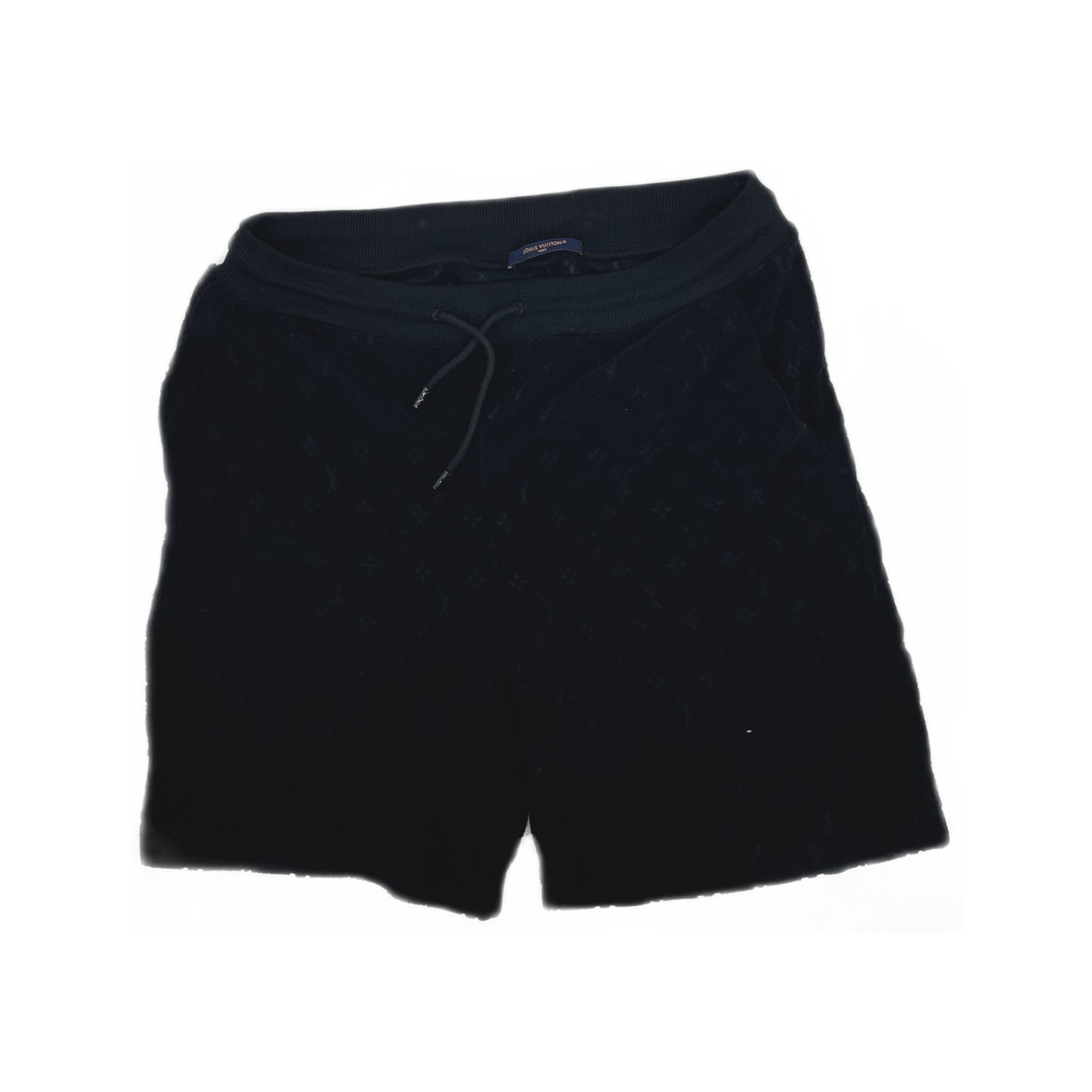Louis Vuitton Louis Vuitton Monogram Embossed Cotton Shorts Size L Size US 34 / EU 50 - 1 Thumbnail