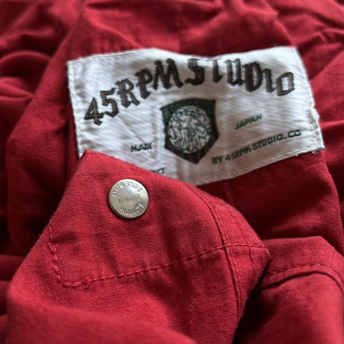 45rpm × Japanese Brand × Kapital Vintage 45RPM Jacket Hoode Size US L / EU 52-54 / 3 - 23 Thumbnail
