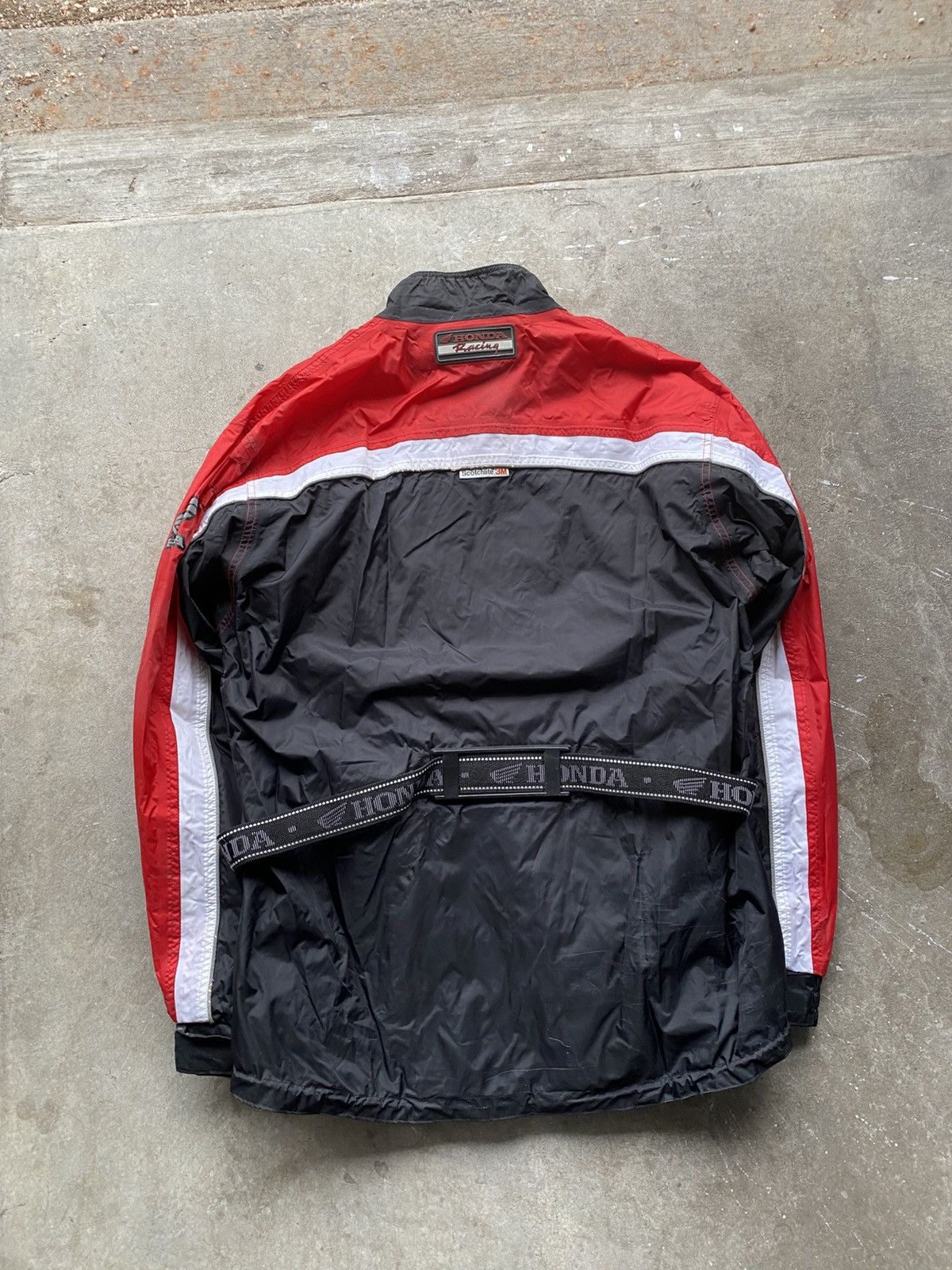 Honda Large Vintage Black, Red, and White Honda Sports Jacket Size US L / EU 52-54 / 3 - 9 Thumbnail