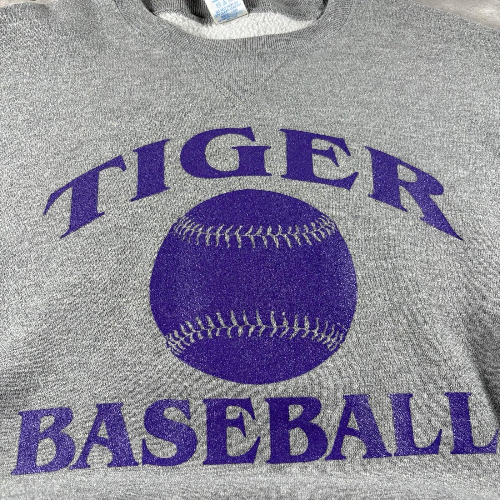 Russell Athletic Vintage 90s LSU baseball sweatshirt Size US M / EU 48-50 / 2 - 2 Thumbnail