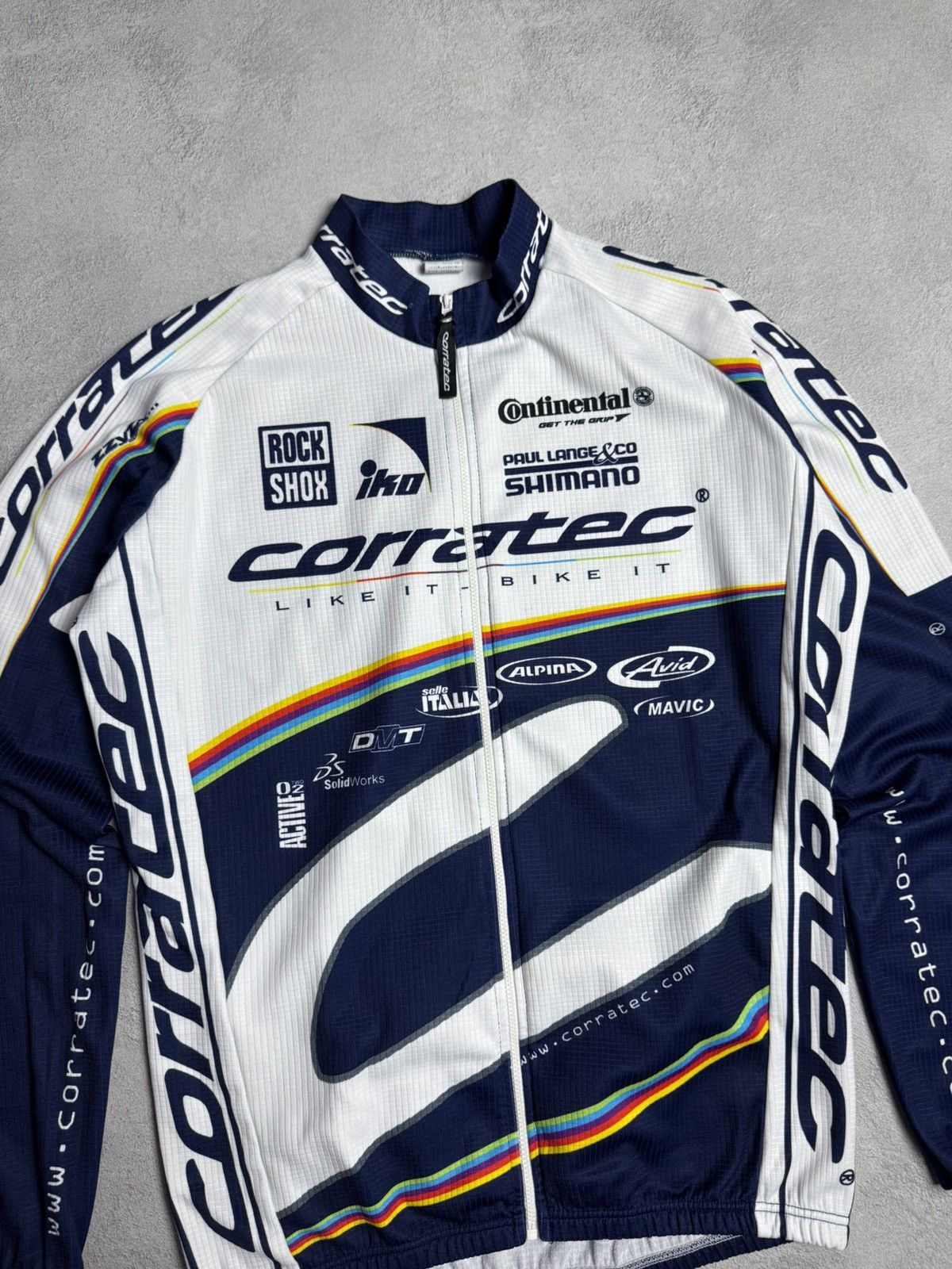 Other Corratec Shimano Rockshox Cycling Jersey Bike Shirt Size US XL / EU 56 / 4 - 3 Thumbnail