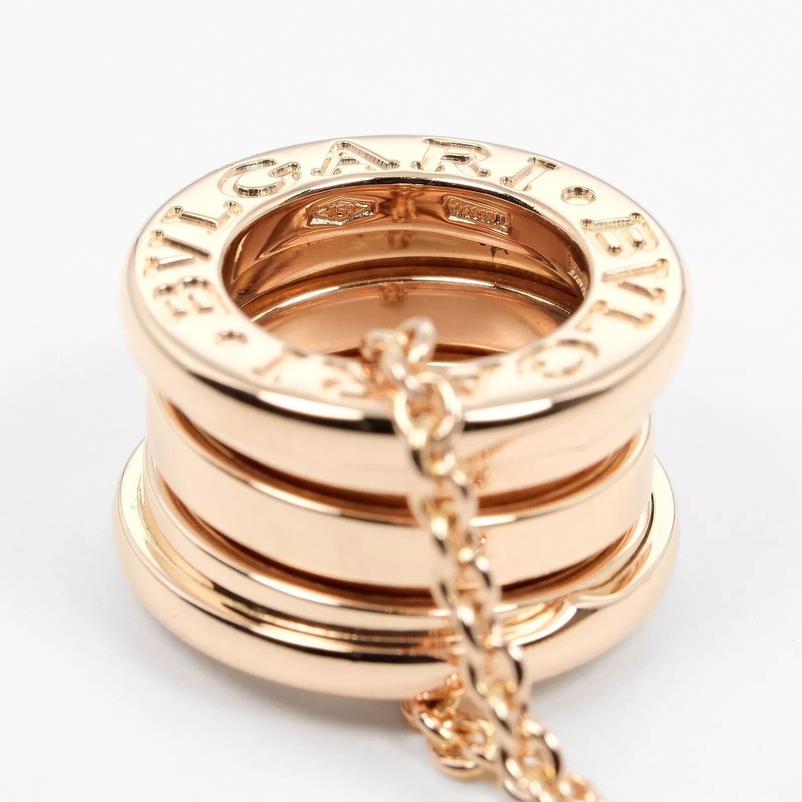 Bvlgari BVLGARI Be zero one Necklace B.ZERO1 K18 Pink Size ONE SIZE - 6 Thumbnail