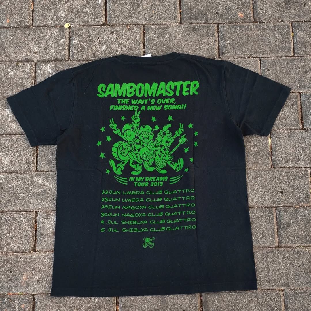 Band Tees SAMBOMASTER Tour 2013 Japan Band Tee Size US L / EU 52-54 / 3 - 1 Thumbnail