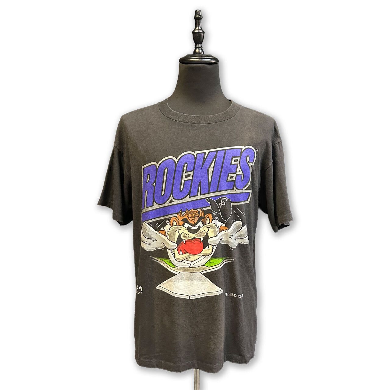 MLB × Vintage Vintage 90s 1995 Colorado Rockies Wild Card Tee Size 