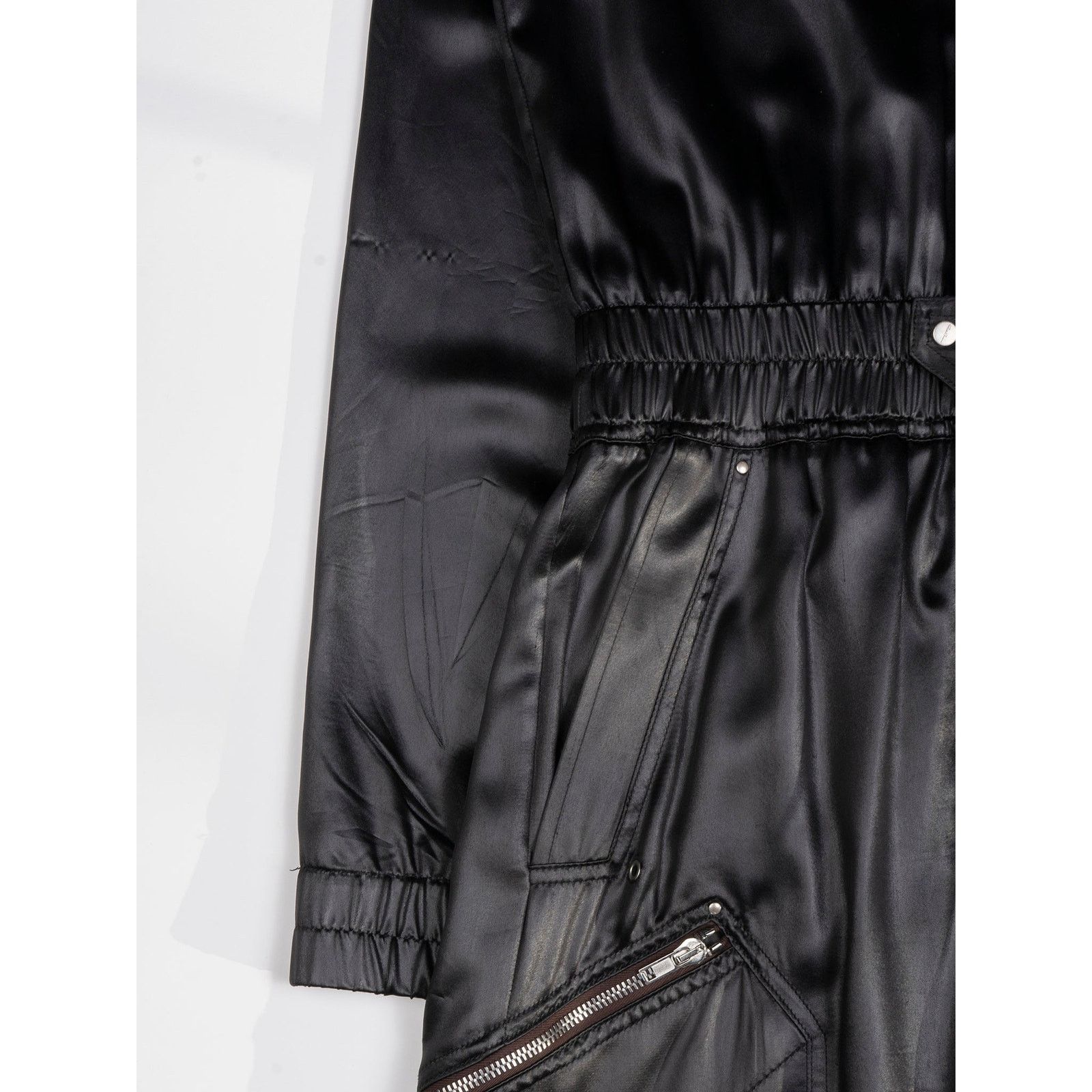 Rick Owens FW20 Performa Silk Jumpsuit Size US 38 / EU 54 - 2 Thumbnail