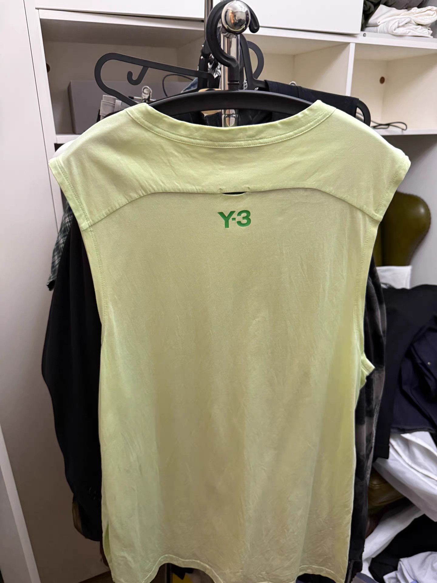Y-3 Y-3 Grass Green Vest K27 Size L / US 10 / IT 46 - 2 Thumbnail