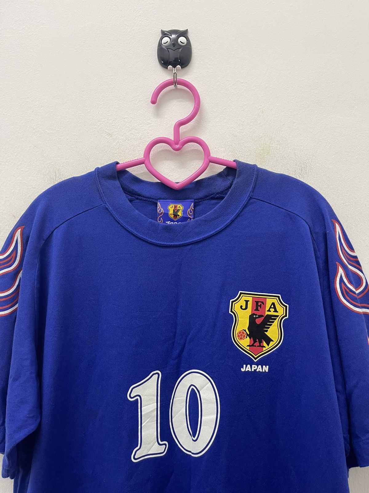 Japanese Brand Rare Vintage HIROSHI NANAMI 10 Japan FA Sony 1996 Flame Size US L / EU 52-54 / 3 - 4 Thumbnail