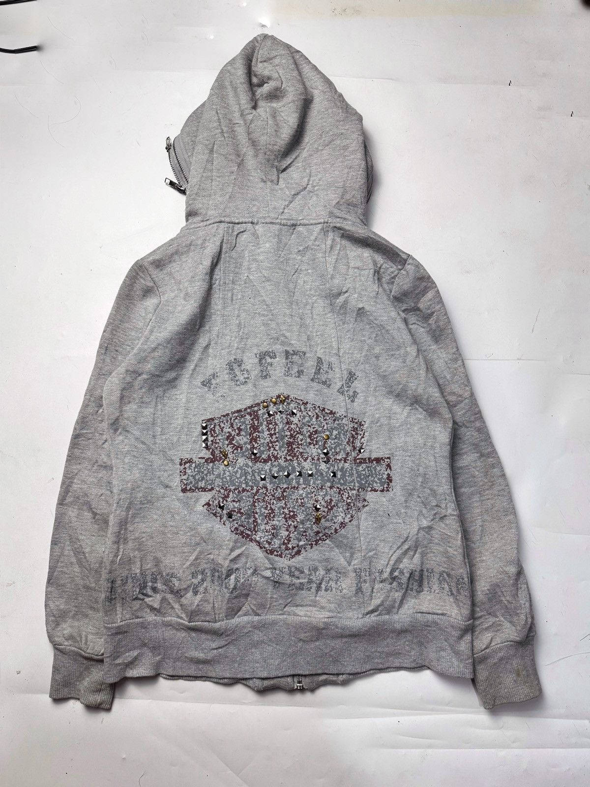 Beauty Beast Japanese FGFeel Multi Zipper Hoodie Archived Decarnin Styled Size US S / EU 44-46 / 1 - 2 Thumbnail