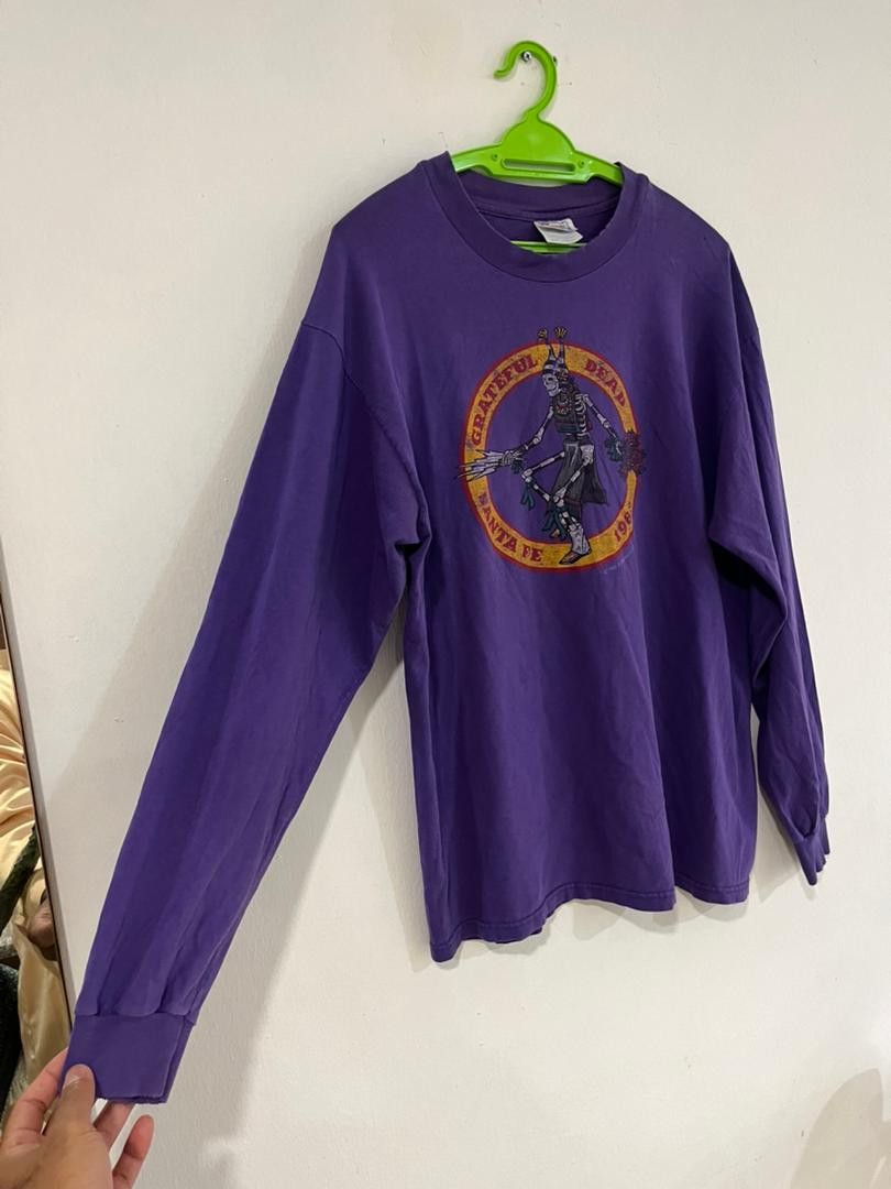 Band Tees × Vintage Vintage 90s Gradeful Dead Band Music Long Sleeve Shirt Size US L / EU 52-54 / 3 - 6 Thumbnail