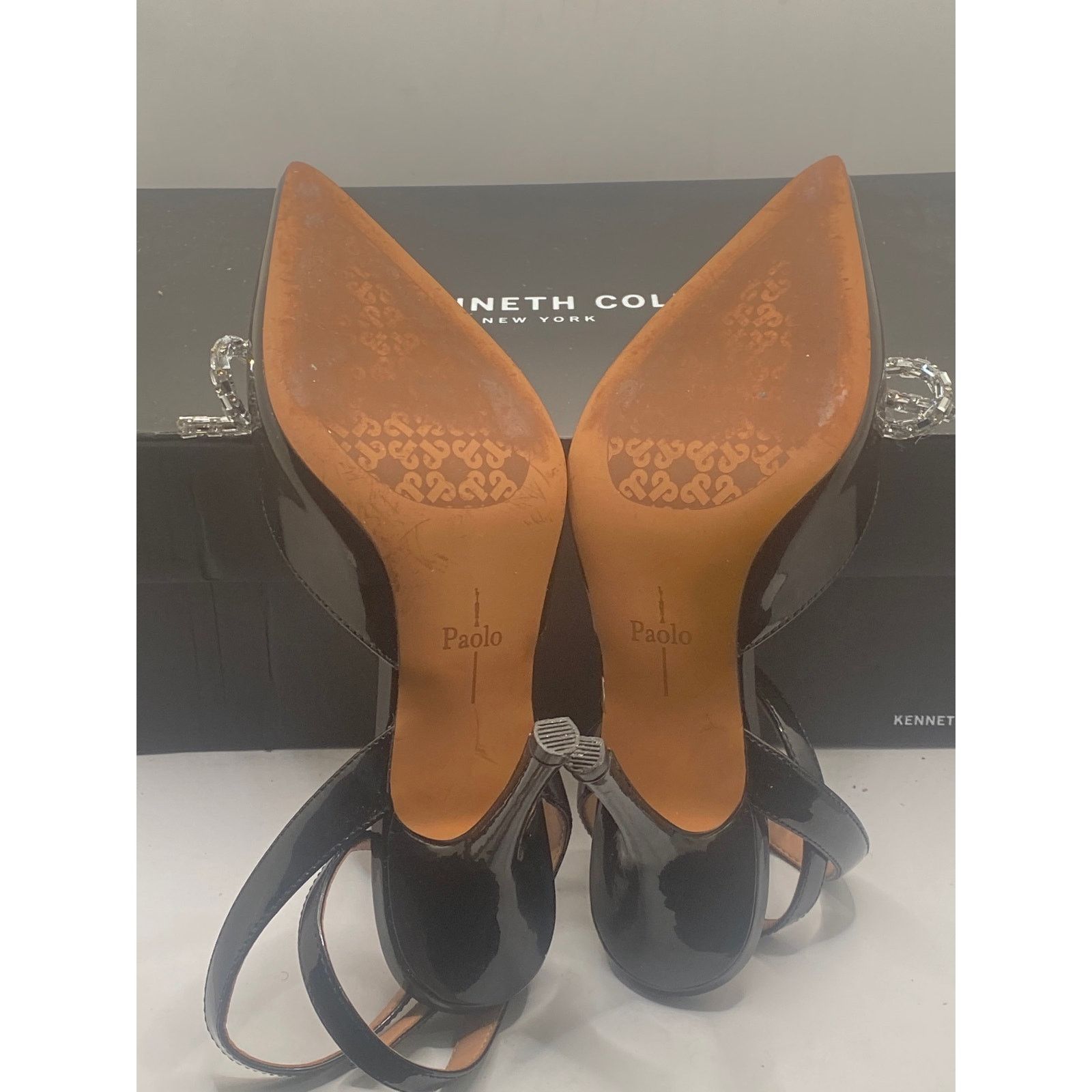 Other Linea Paolo 7M Ankle Strap Pointed Toe Pump (women) Size US 7 / IT 37 - 9 Thumbnail