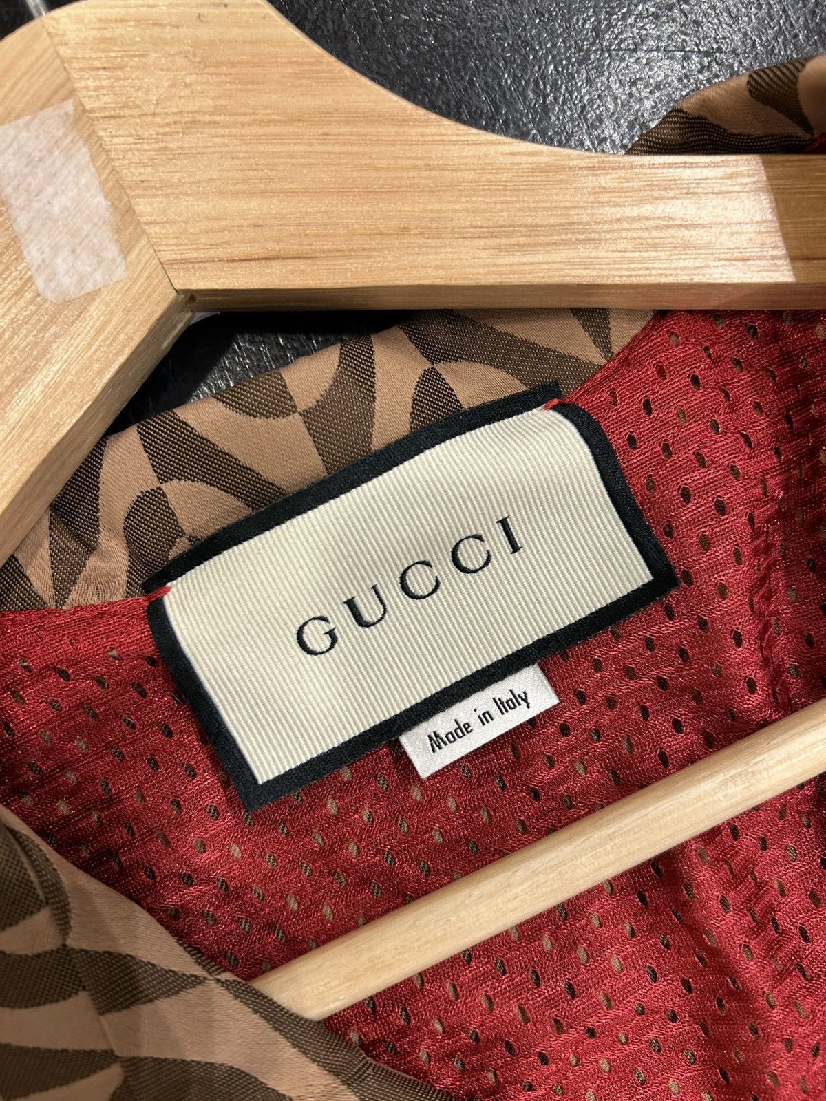 Gucci Gucci GG Mesh Lined Button Up Size US M / EU 48-50 / 2 - 3 Thumbnail