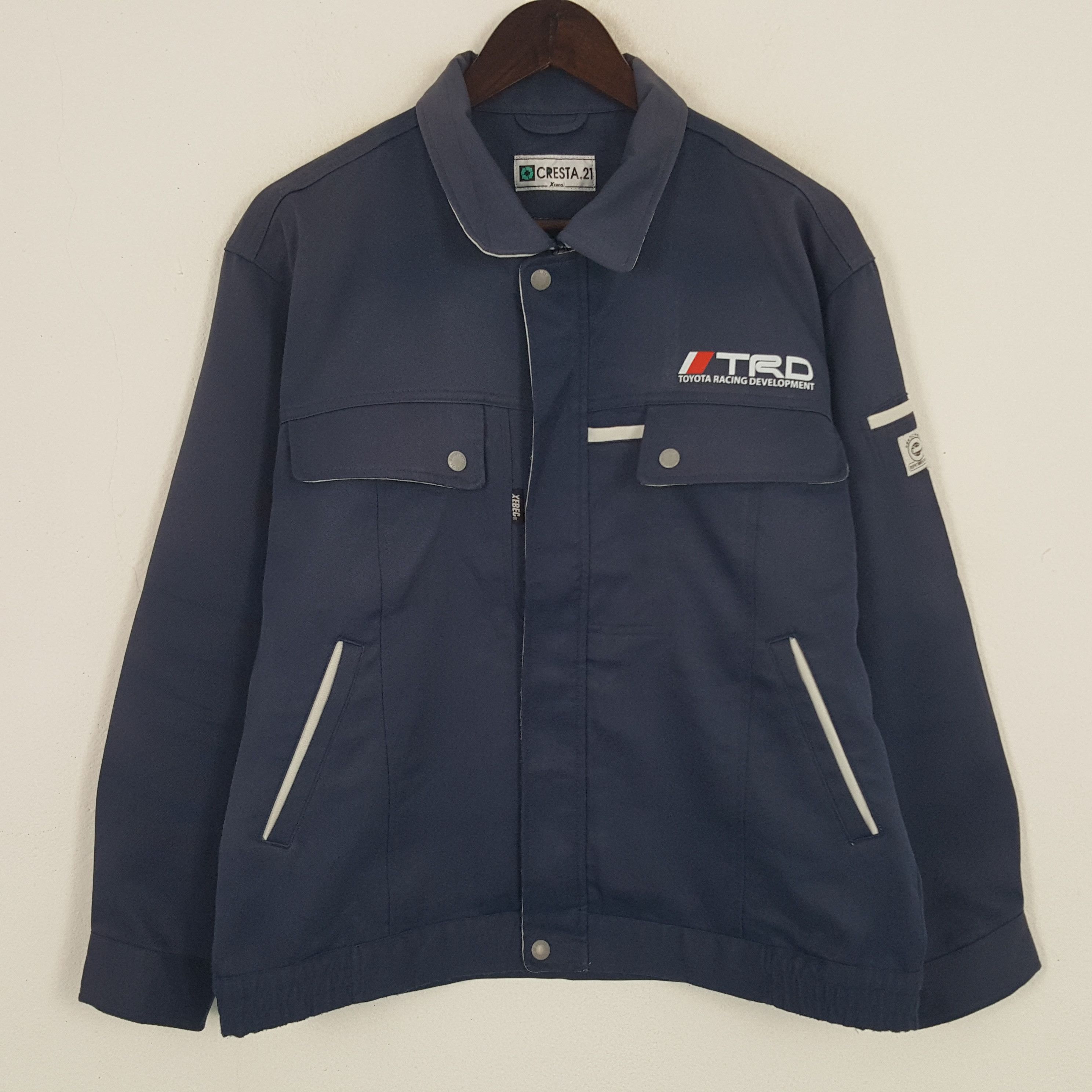 Japanese Brand × Vintage Vintage Toyota Racing Development Custom Art Japan Jacket Size US M / EU 48-50 / 2 - 3 Thumbnail