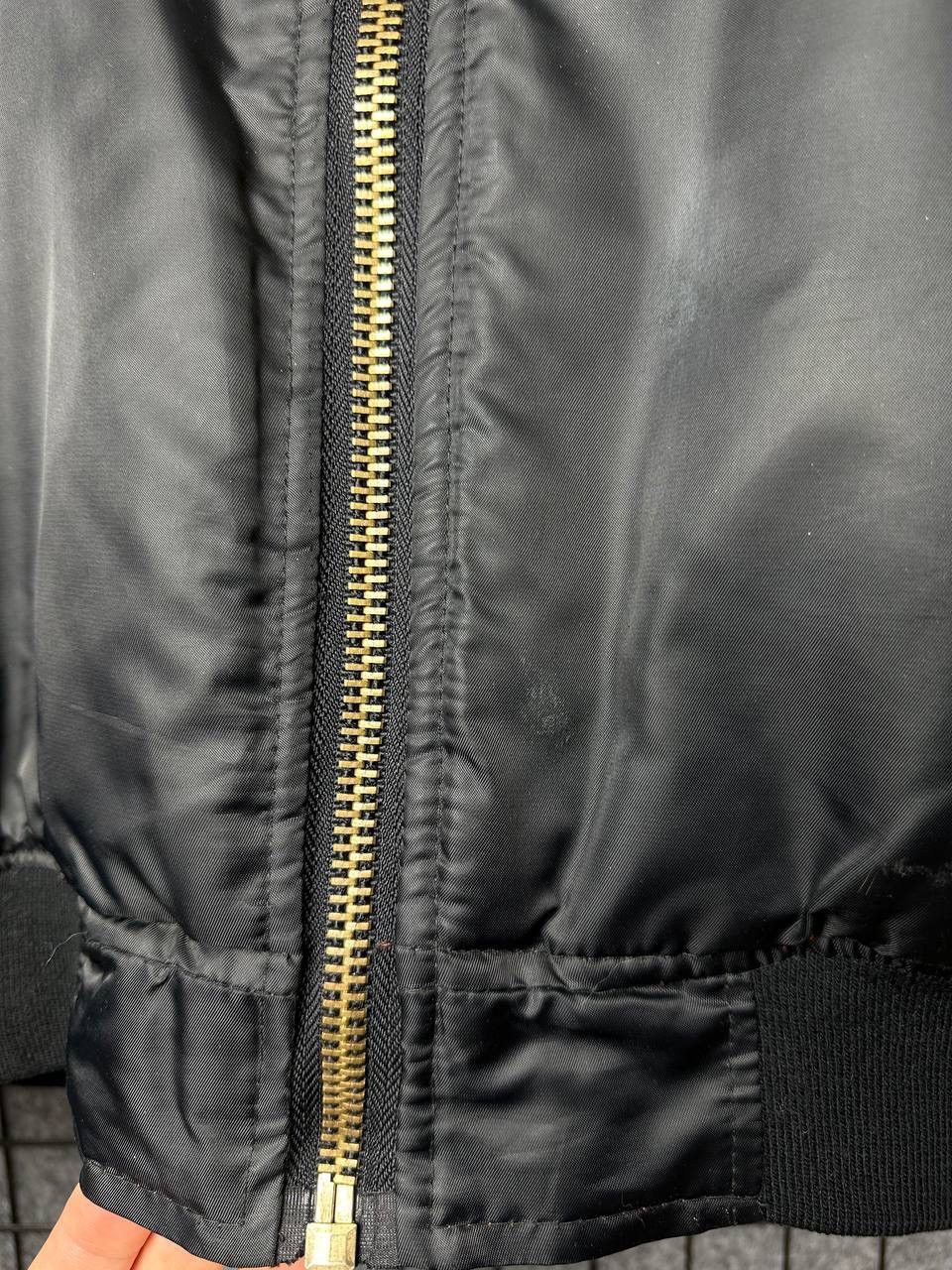 Japanese Brand Vintage MA-1 Mil-tec bomber jacket Reversible size XLarge Size US XL / EU 56 / 4 - 3 Thumbnail