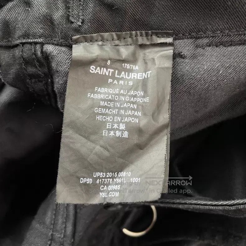 Saint Laurent Paris Saint Laurent Paris size S Rivet Workwear Shorts Size US 27 - 5 Thumbnail