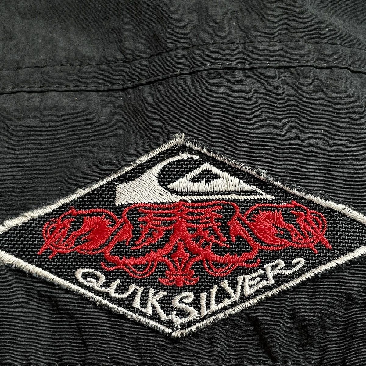 Quiksilver × Vintage Vintage Brand Quicksilver Anorak Hoodies 1990s Size US L / EU 52-54 / 3 - 10 Thumbnail