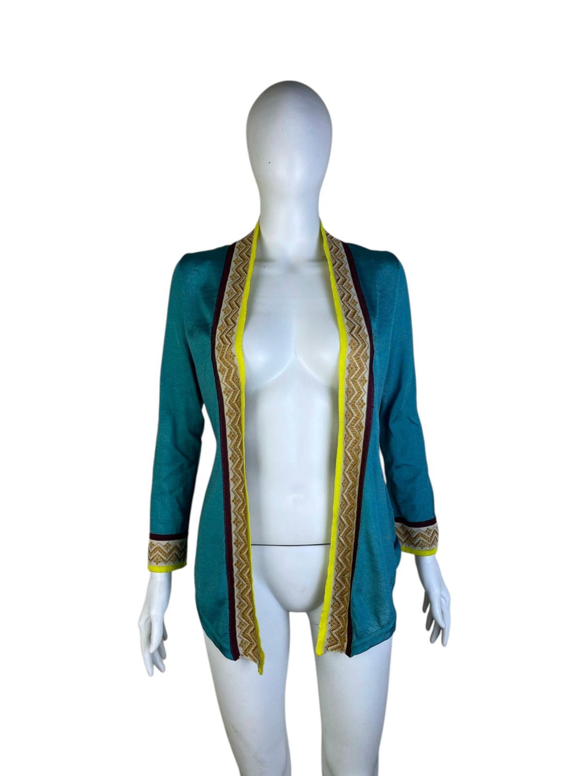 Jean Paul Gaultier SS97 Jean Paul Gaultier Knit Open Front Cardigan Size M / US 6-8 / IT 42-44 - 1 Thumbnail