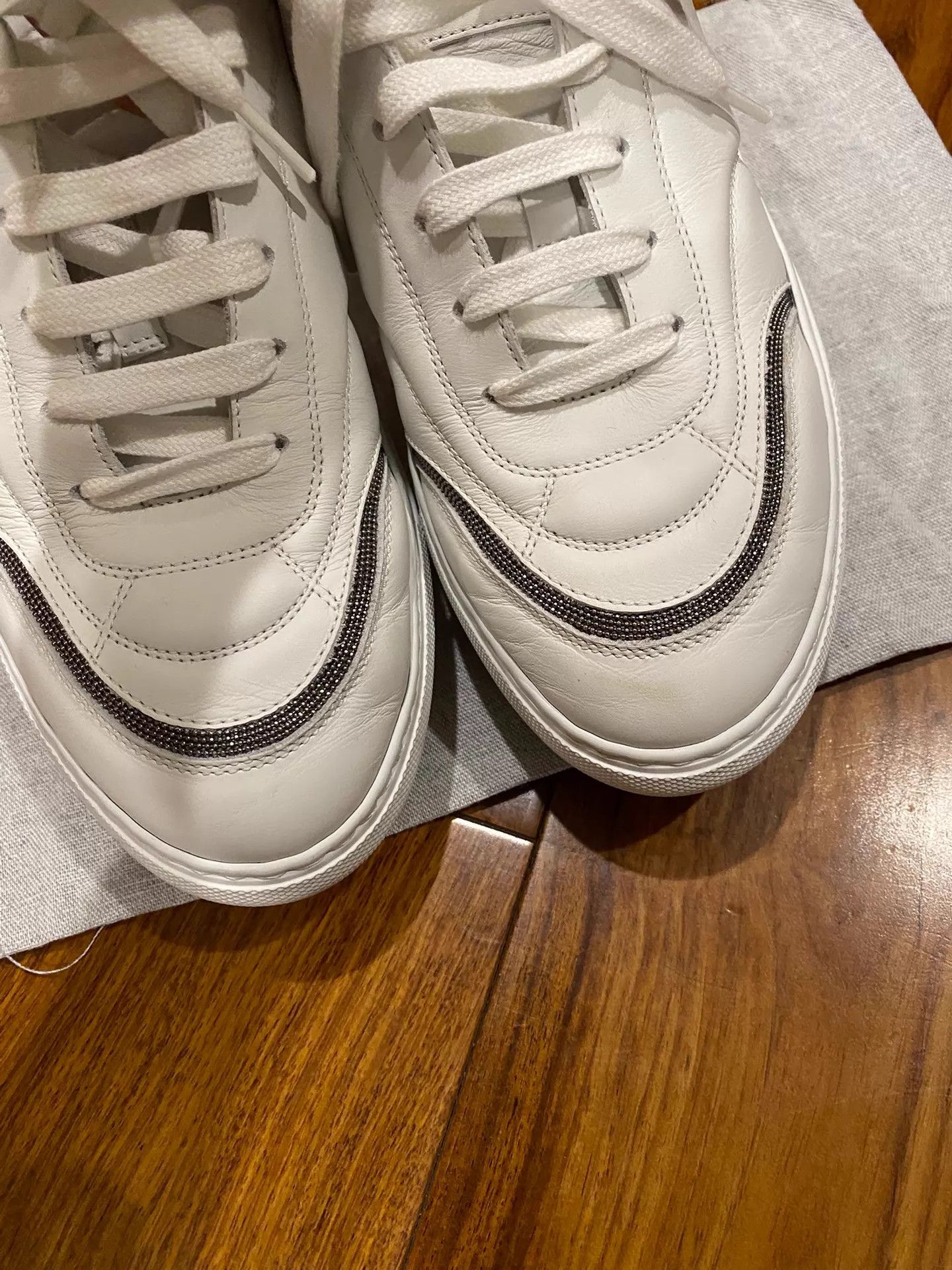Brunello Cucinelli Brunello Cucinelli BC Classic Sneakers 39 Size US 8.5 / IT 38.5 - 4 Thumbnail