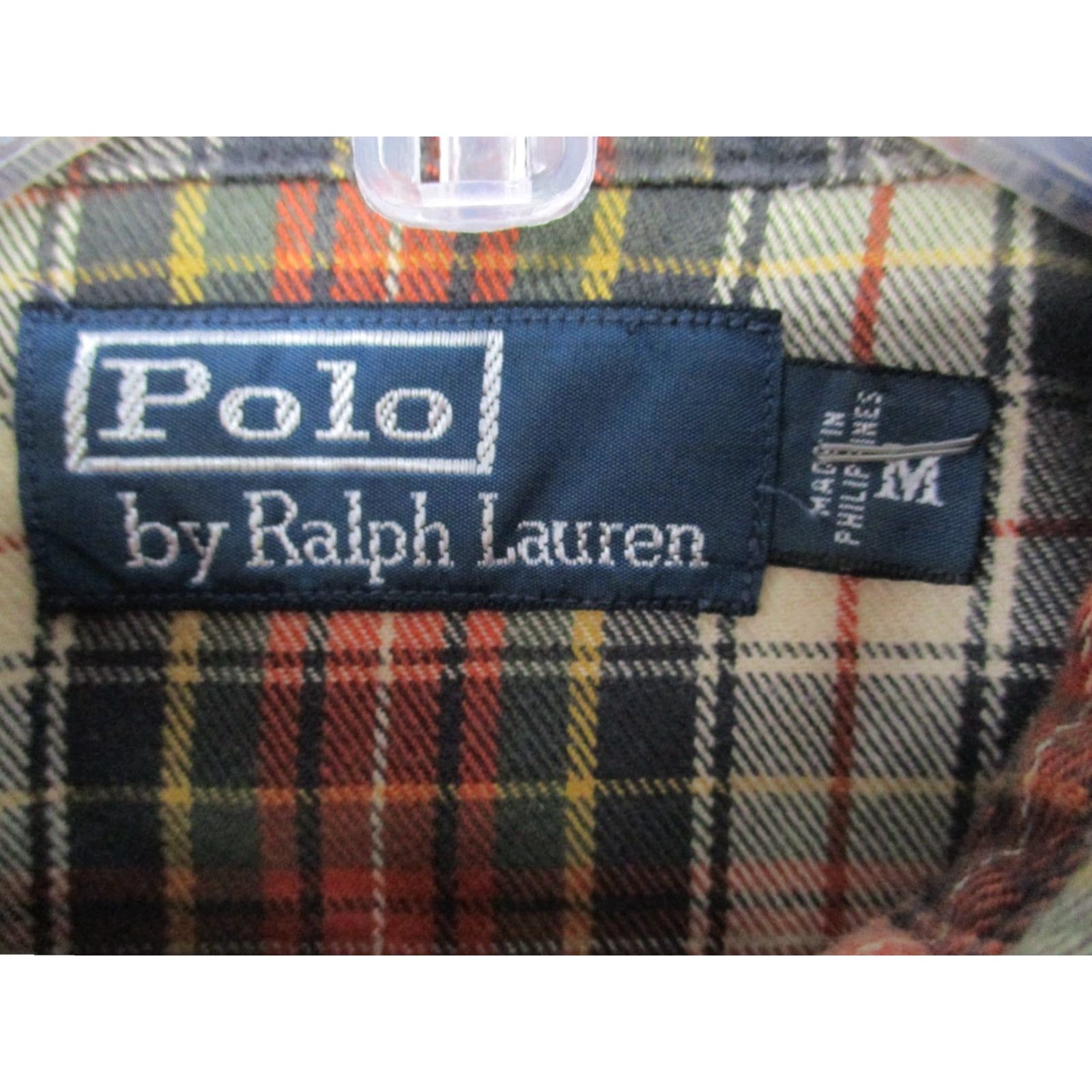 Polo Ralph Lauren Polo Ralph Lauren Shirt Mens Medium Brown Plaid Western Military Straps Pony Logo Button-Up Casual All Seasons Fall Winter Vintage Size US M / EU 48-50 / 2 - 5 Thumbnail