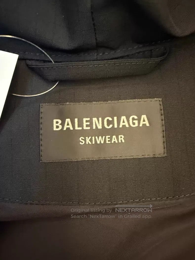 Balenciaga Balenciaga Zip-Up Hooded Printed Pattern Ski Jacket Size US XS / EU 42 / 0 - 3 Thumbnail