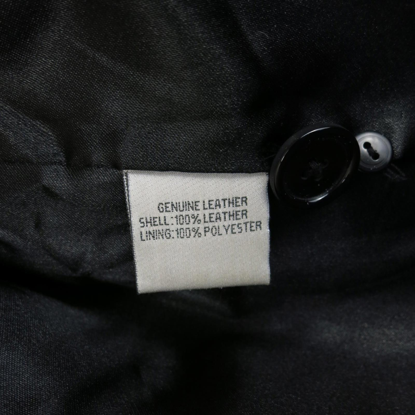 Other Valerie Stevens Black Lambskin Jacket with Belt Women's M Size M / US 6-8 / IT 42-44 - 8 Thumbnail