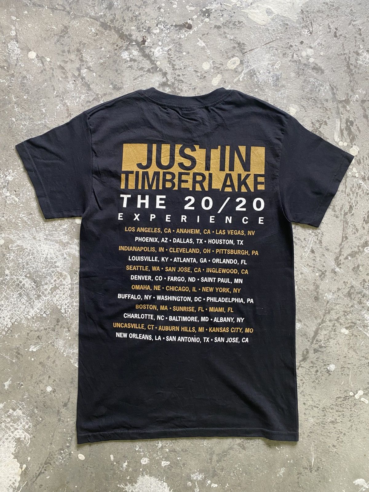 Justin × Rap Tees × Vintage Justin Timberlake Tour Photo Tee Size US S / EU 44-46 / 1 - 5 Thumbnail