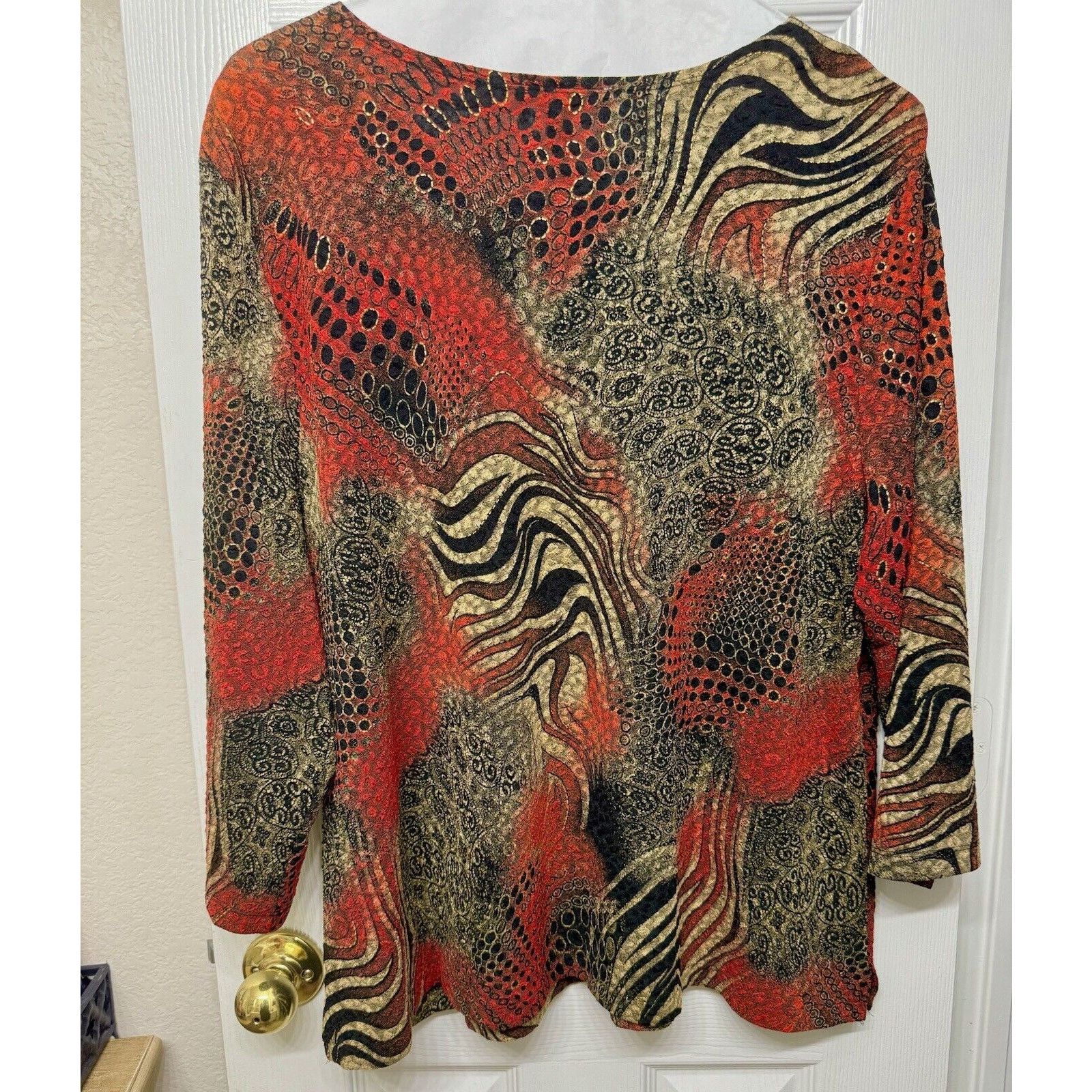 Other JM Collection Women’s Plus Round Neck Blouse - Size 3X Size 3XL / US 20-22 - 6 Thumbnail