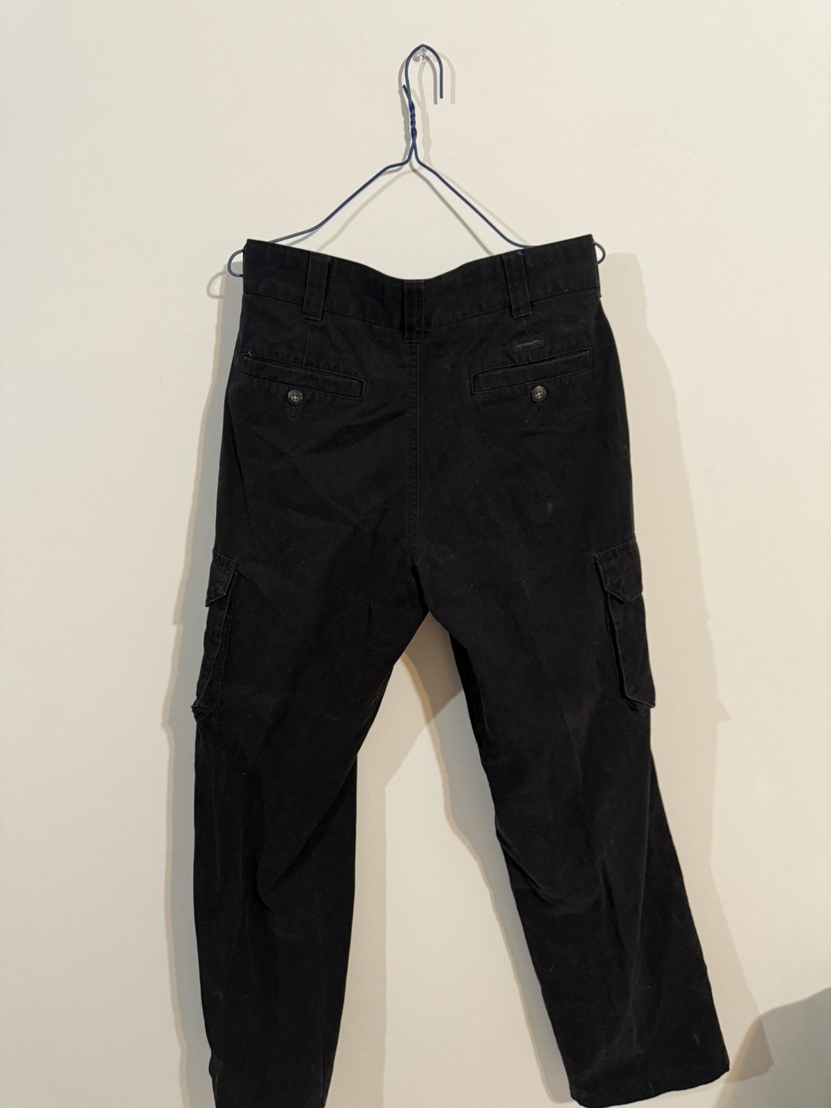 Other × Vintage Black casual cargo pants high quality fabric Size US 32 / EU 48 - 2 Thumbnail