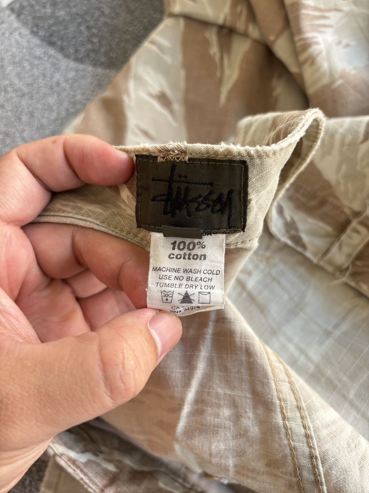 Stussy Vintage Worn Stussy Tiger Stripe Camo Pants Size US 36 / EU 52 - 7 Thumbnail