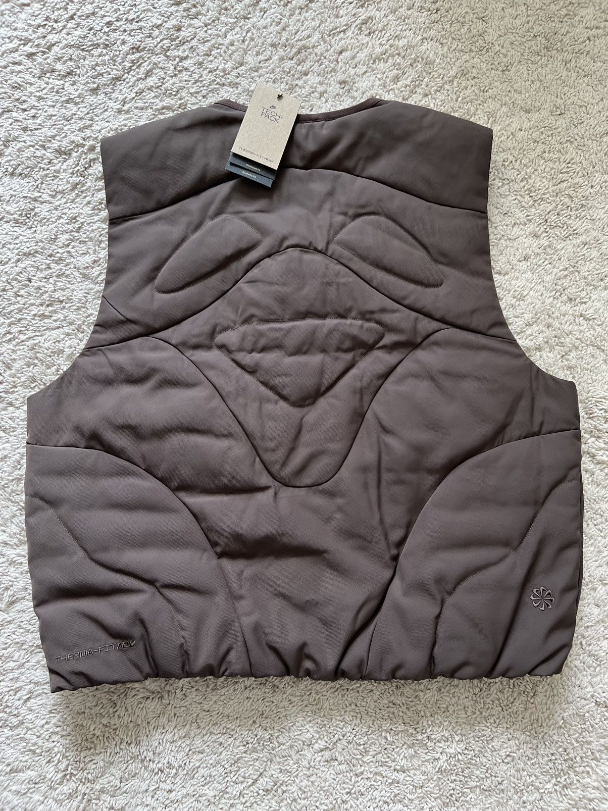 Nike Nike Sportswear Tech Pack Therma-FIT ADV Brown Vest Size US L / EU 52-54 / 3 - 13 Thumbnail